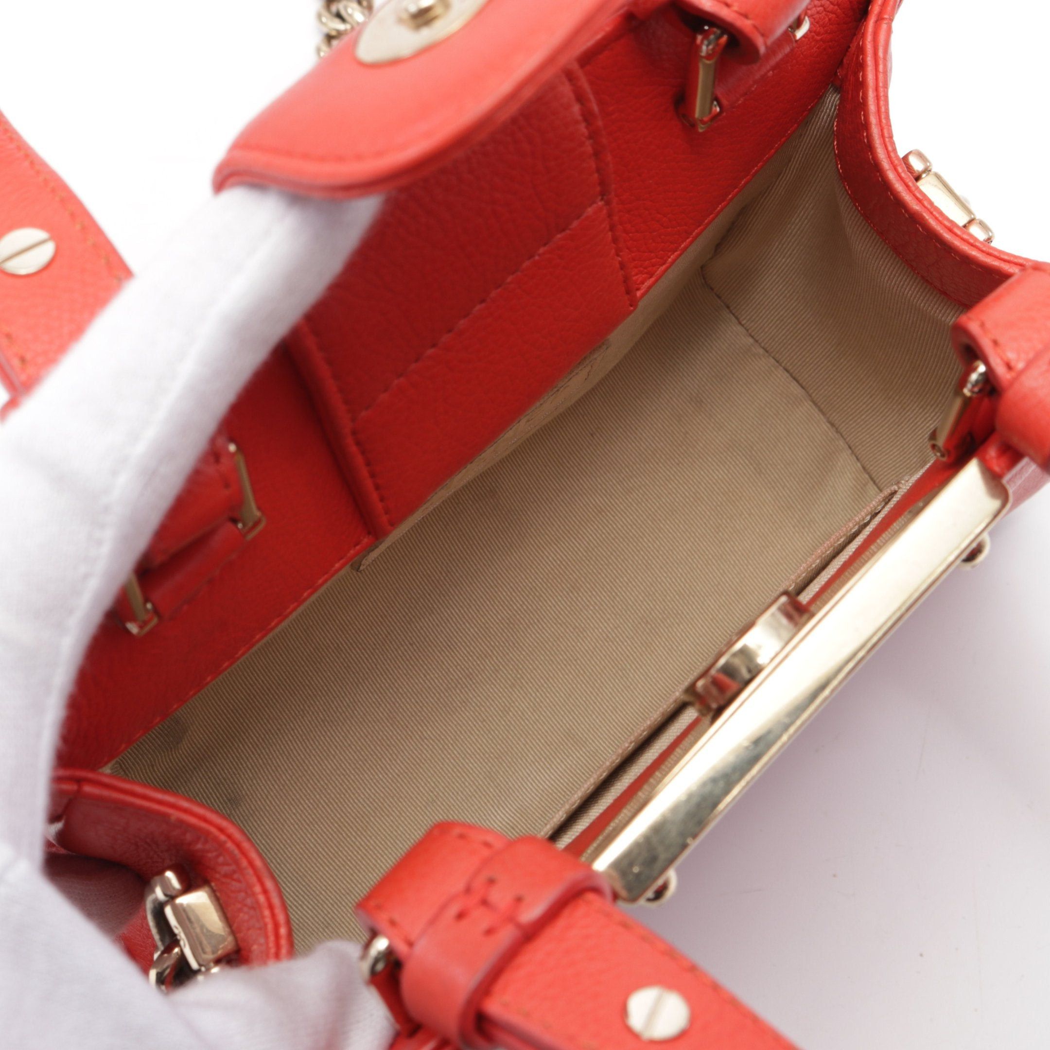 Chanel Chanel Matelasse Chain Shoulder Bag Leather Red Gold Hardware Size ONE SIZE - 3 Thumbnail