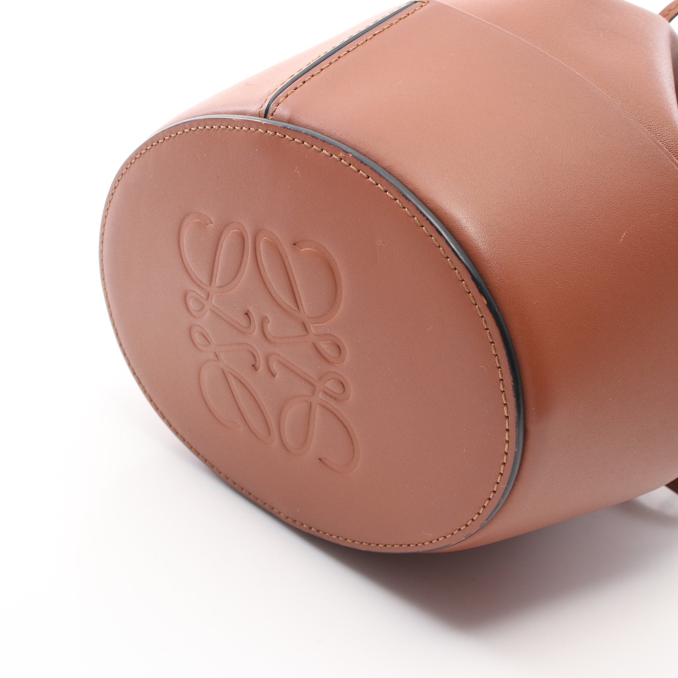 Loewe Loewe Balloon Bag Small Shoulder Leather Brown Size ONE SIZE - 9 Thumbnail