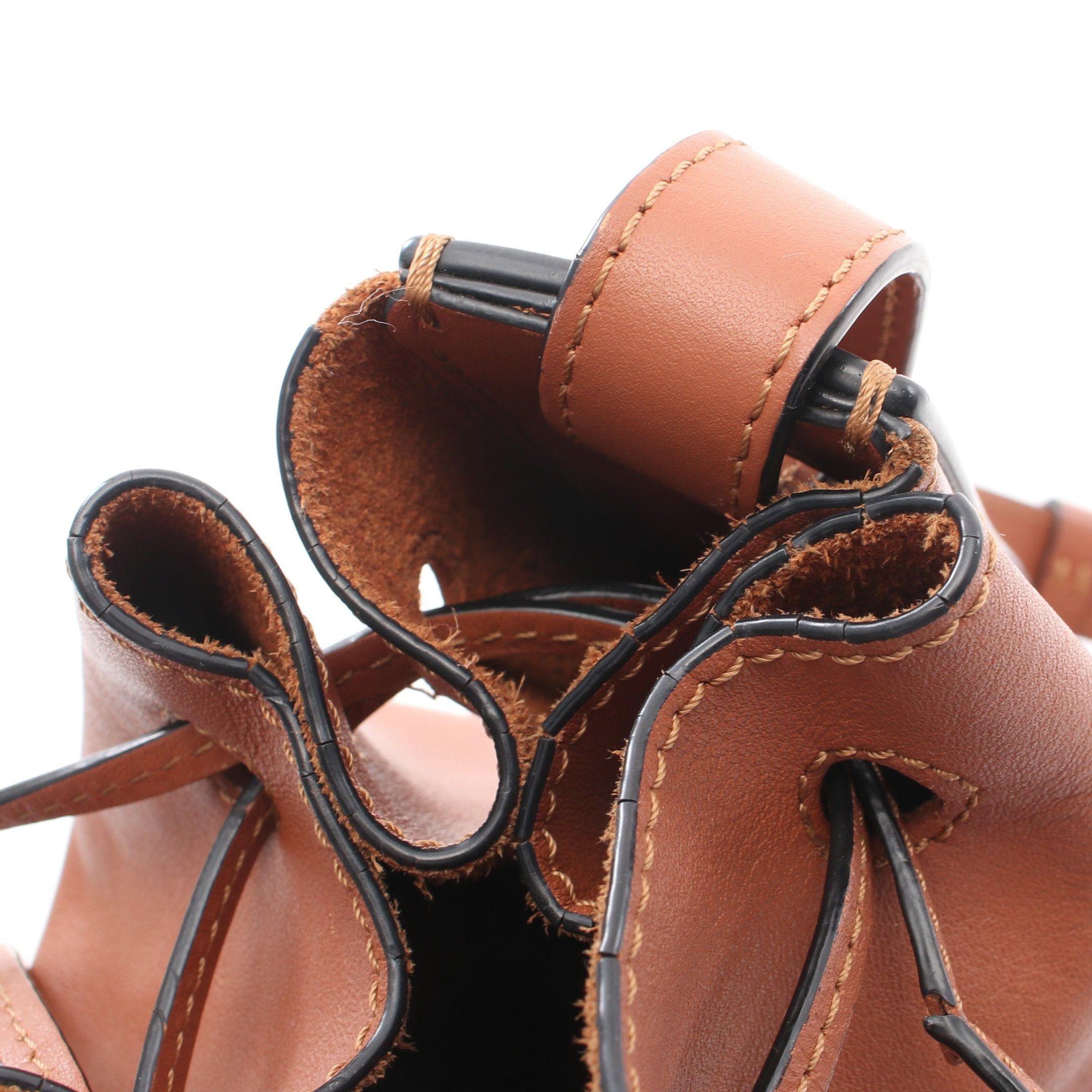Loewe Loewe Balloon Bag Small Shoulder Leather Brown Size ONE SIZE - 6 Thumbnail