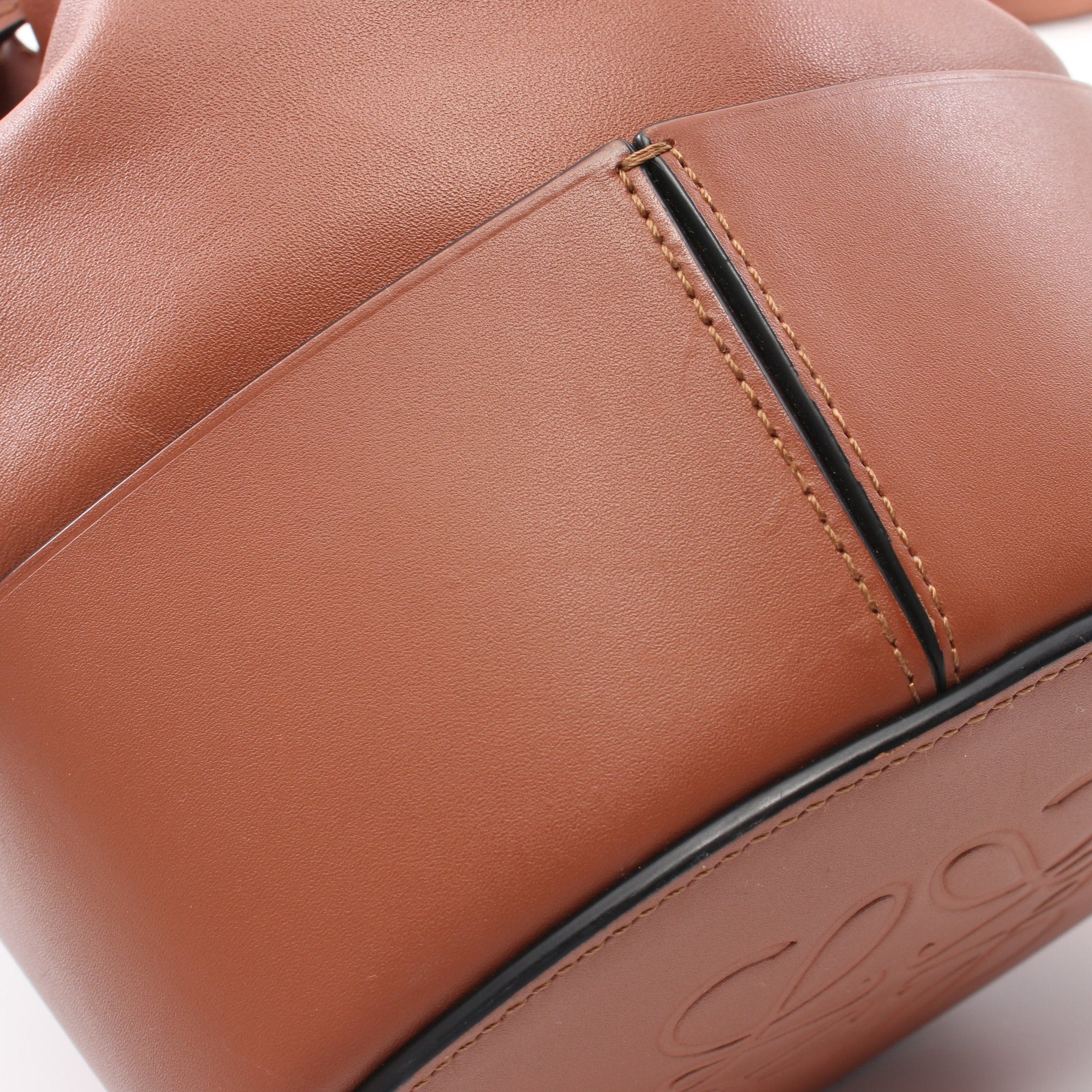 Loewe Loewe Balloon Bag Small Shoulder Leather Brown Size ONE SIZE - 10 Thumbnail