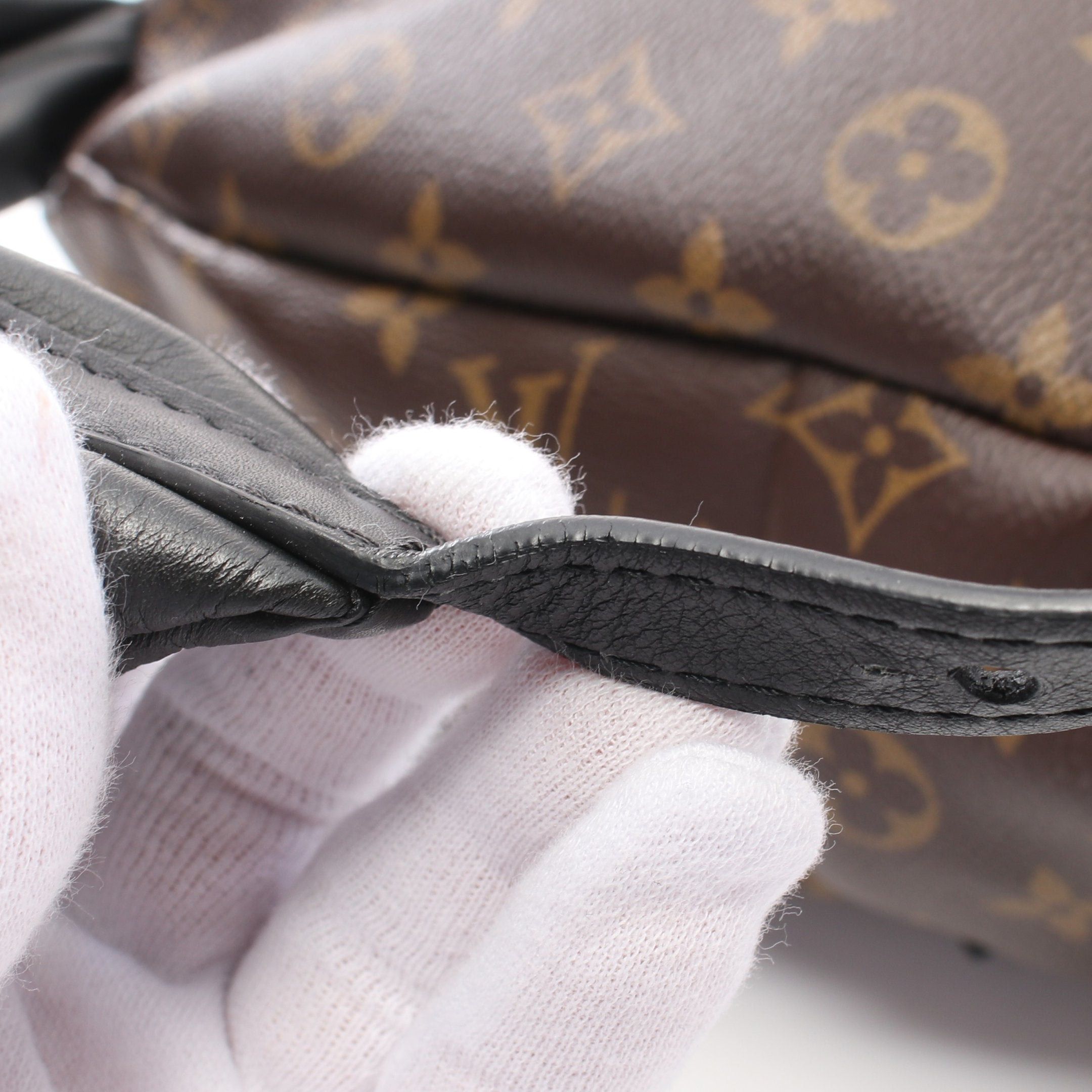 Louis Vuitton Louis Vuitton Palm Springs Backpack Pm Monogram Rucksack Leather Brown Black Size ONE SIZE - 11 Thumbnail