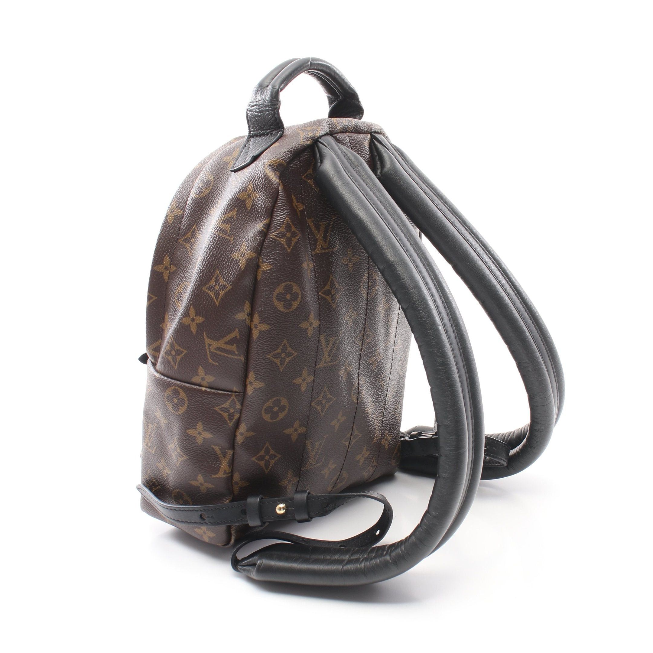 Louis Vuitton Louis Vuitton Palm Springs Backpack Pm Monogram Rucksack Leather Brown Black Size ONE SIZE - 2 Thumbnail