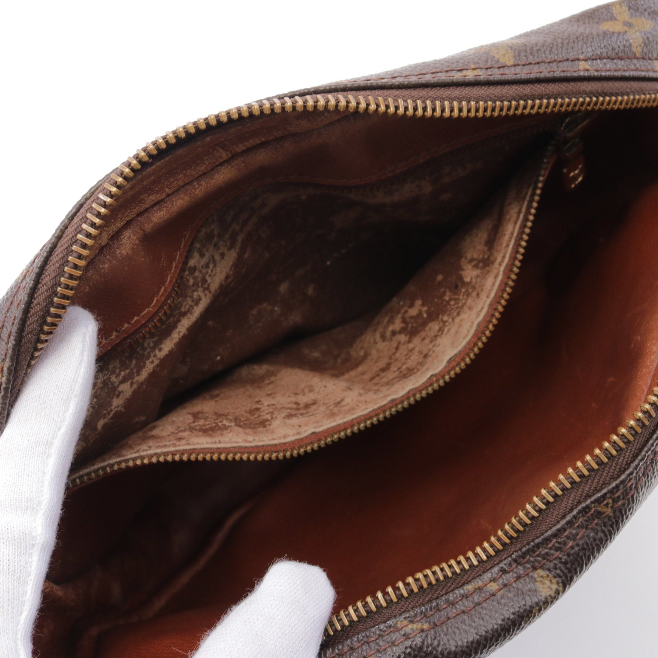 Louis Vuitton Louis Vuitton Genefeuille Monogram Shoulder Bag Leather Brown Size ONE SIZE - 8 Thumbnail