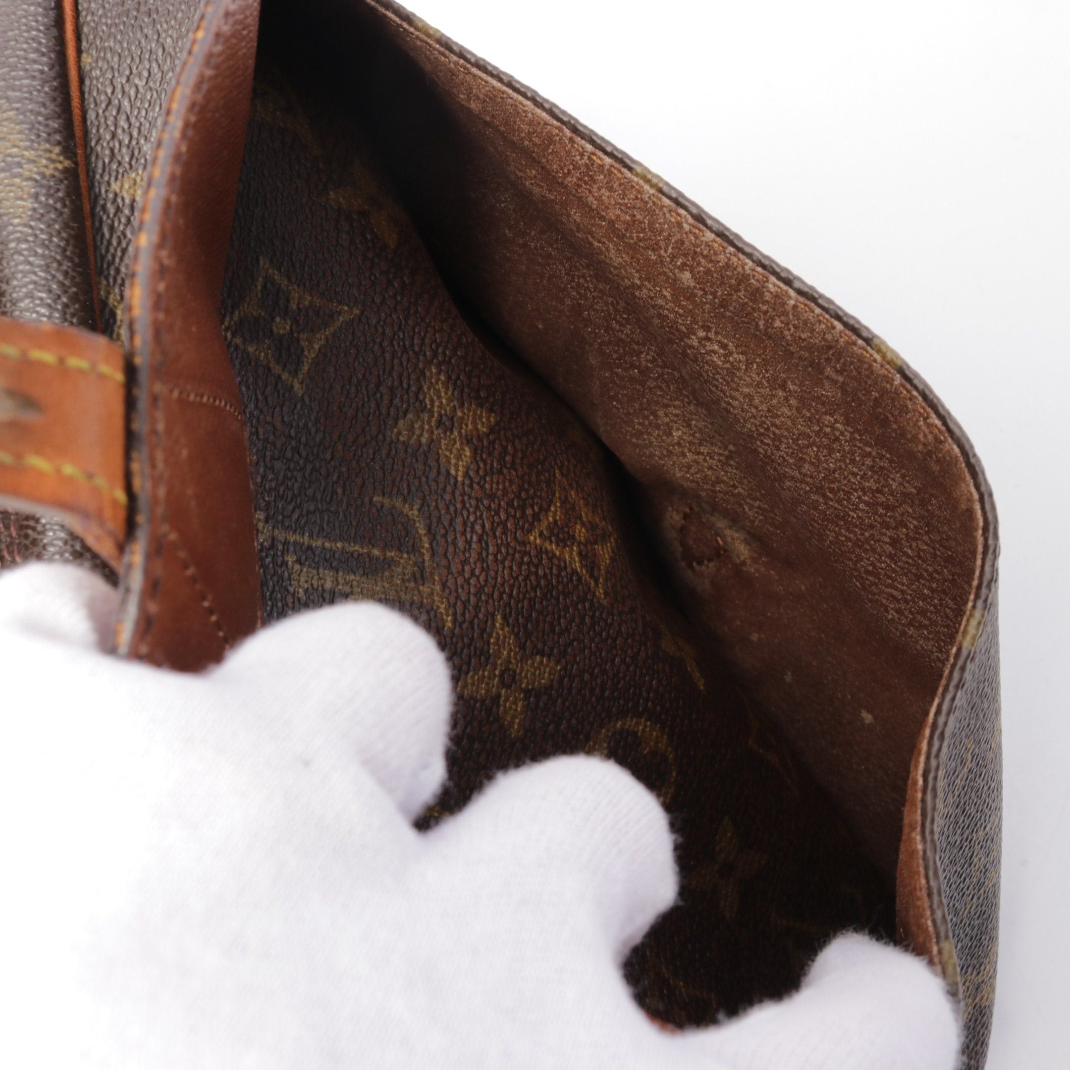 Louis Vuitton Louis Vuitton Genefeuille Monogram Shoulder Bag Leather Brown Size ONE SIZE - 7 Thumbnail