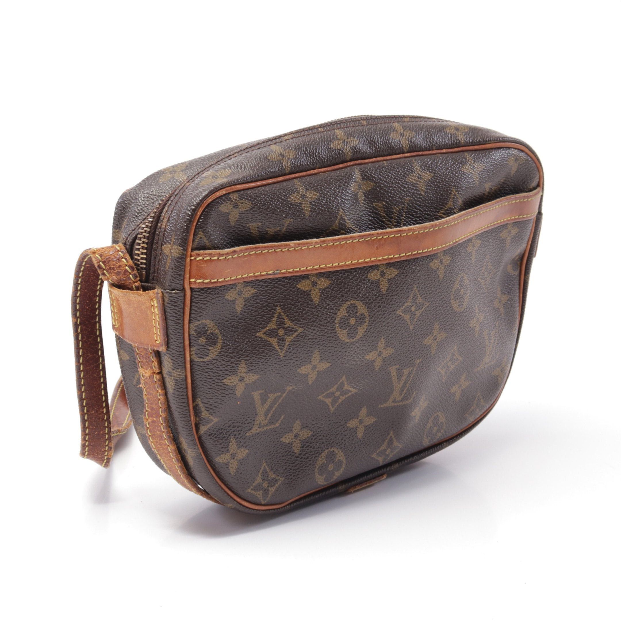 Louis Vuitton Louis Vuitton Genefeuille Monogram Shoulder Bag Leather Brown Size ONE SIZE - 2 Thumbnail