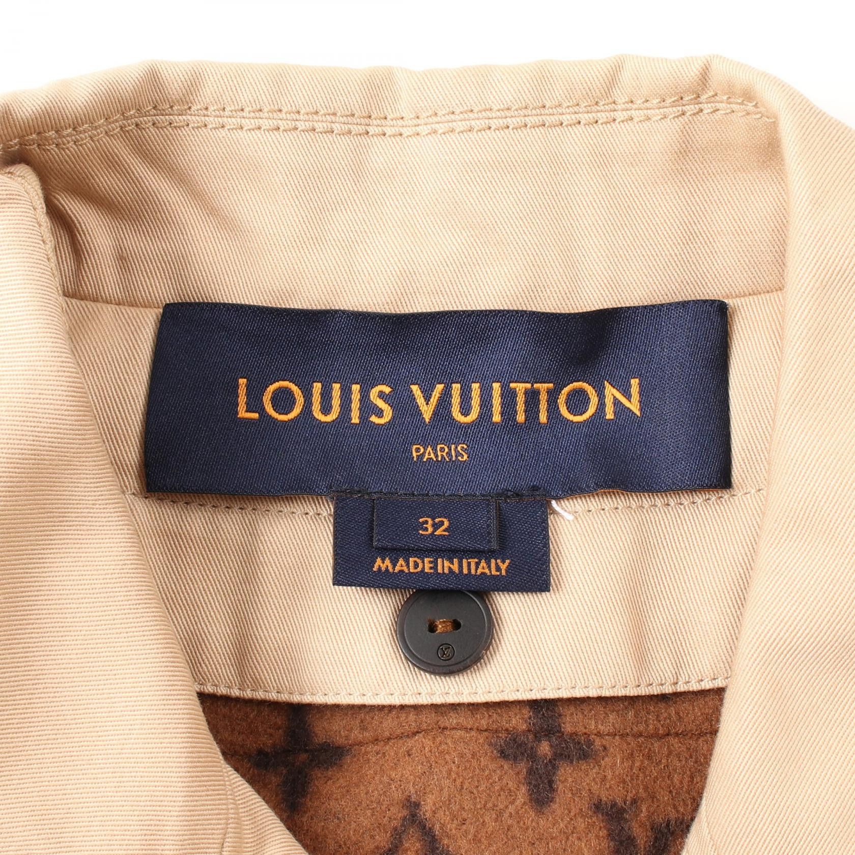 Louis Vuitton Louis Vuitton Trench Coat Cotton Beige Dark Brown Monogram Lining Size ONE SIZE - 3 Thumbnail