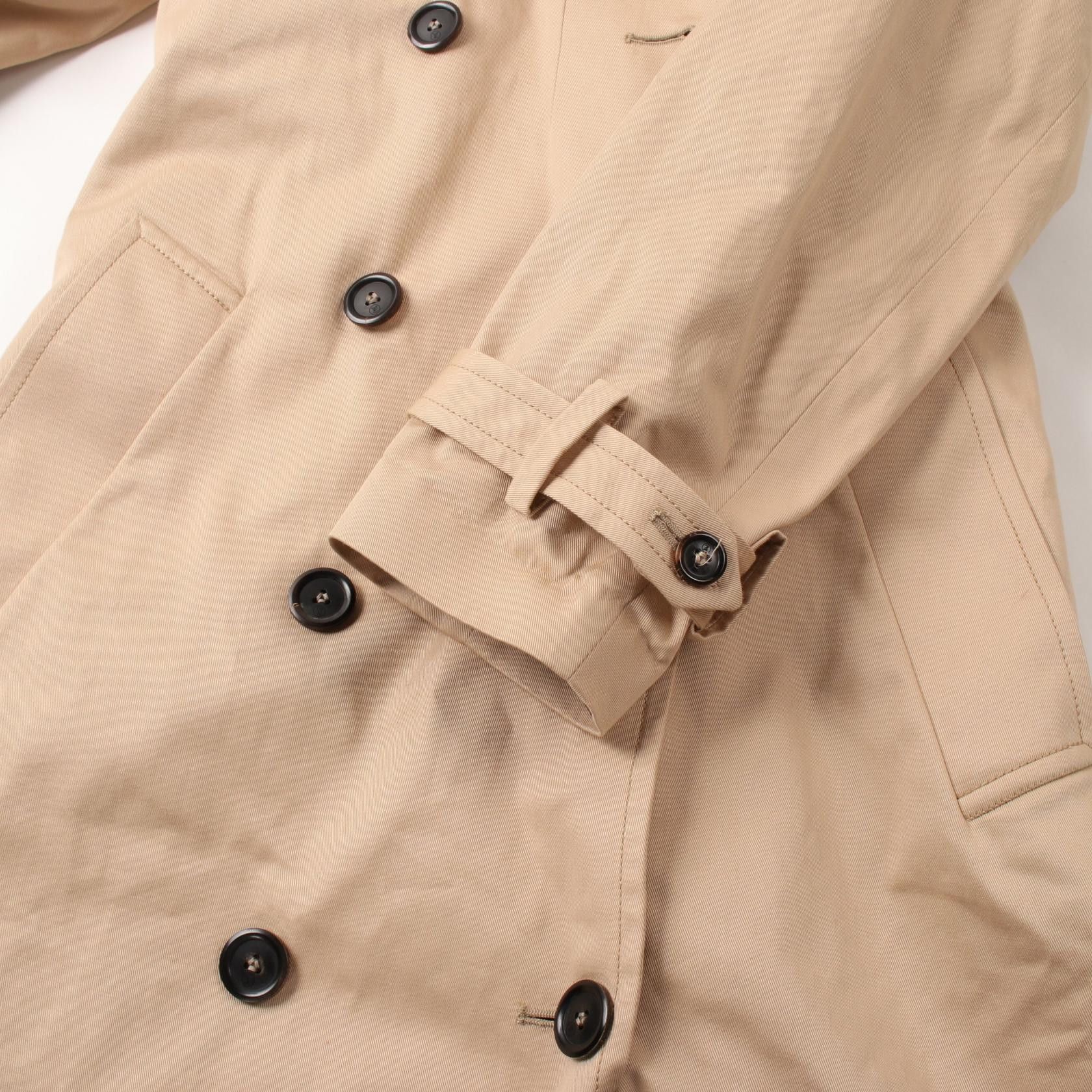 Louis Vuitton Louis Vuitton Trench Coat Cotton Beige Dark Brown Monogram Lining Size ONE SIZE - 7 Thumbnail