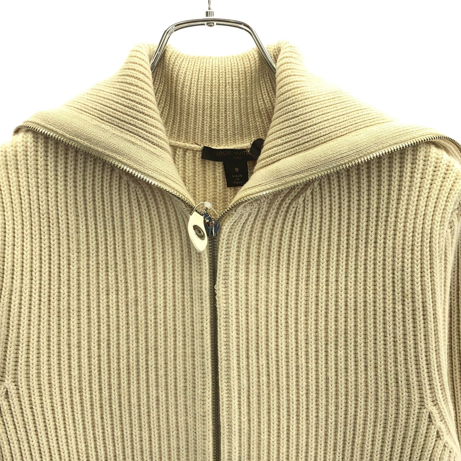 Louis Vuitton Louis Vuitton Long Knit Cardigan Cashmere White Size ONE SIZE - 3 Thumbnail