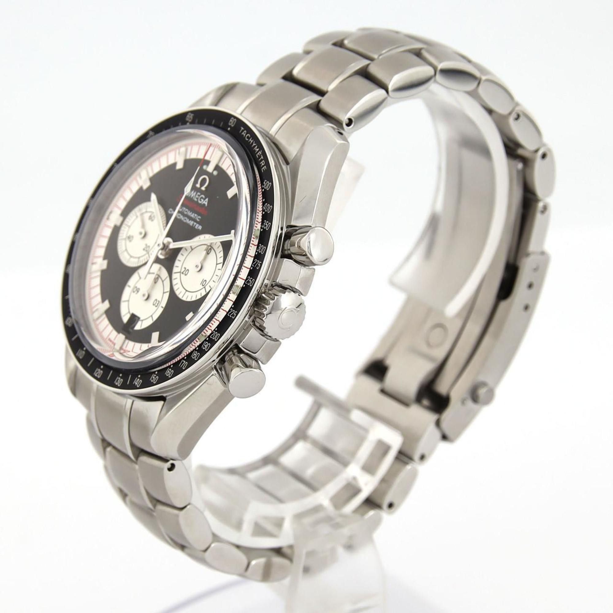 Omega Omega Speedmaster Schumacher '05 3507.51 SS Wristwatch Automatic Size ONE SIZE - 2 Thumbnail