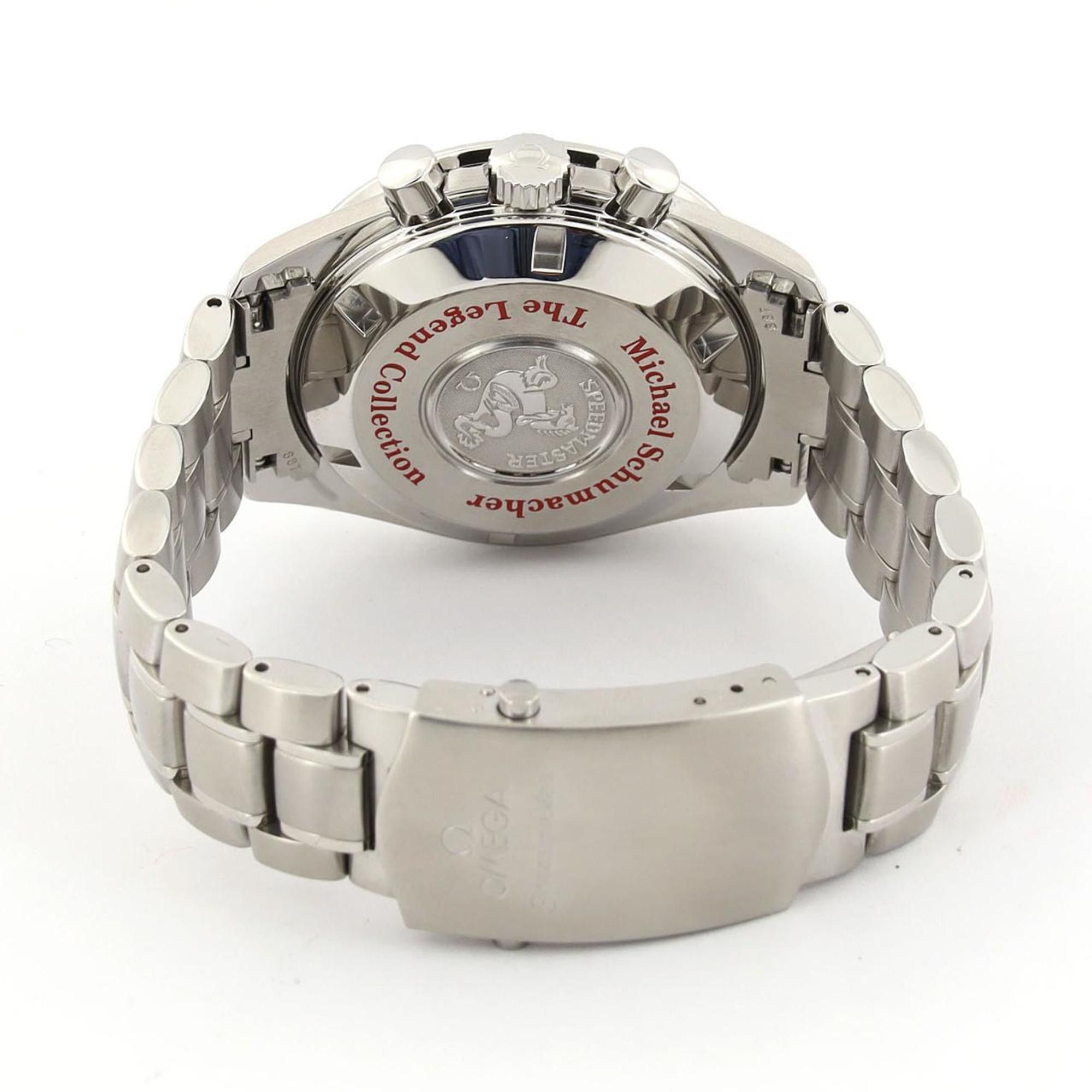 Omega Omega Speedmaster Schumacher '05 3507.51 SS Wristwatch Automatic Size ONE SIZE - 3 Thumbnail