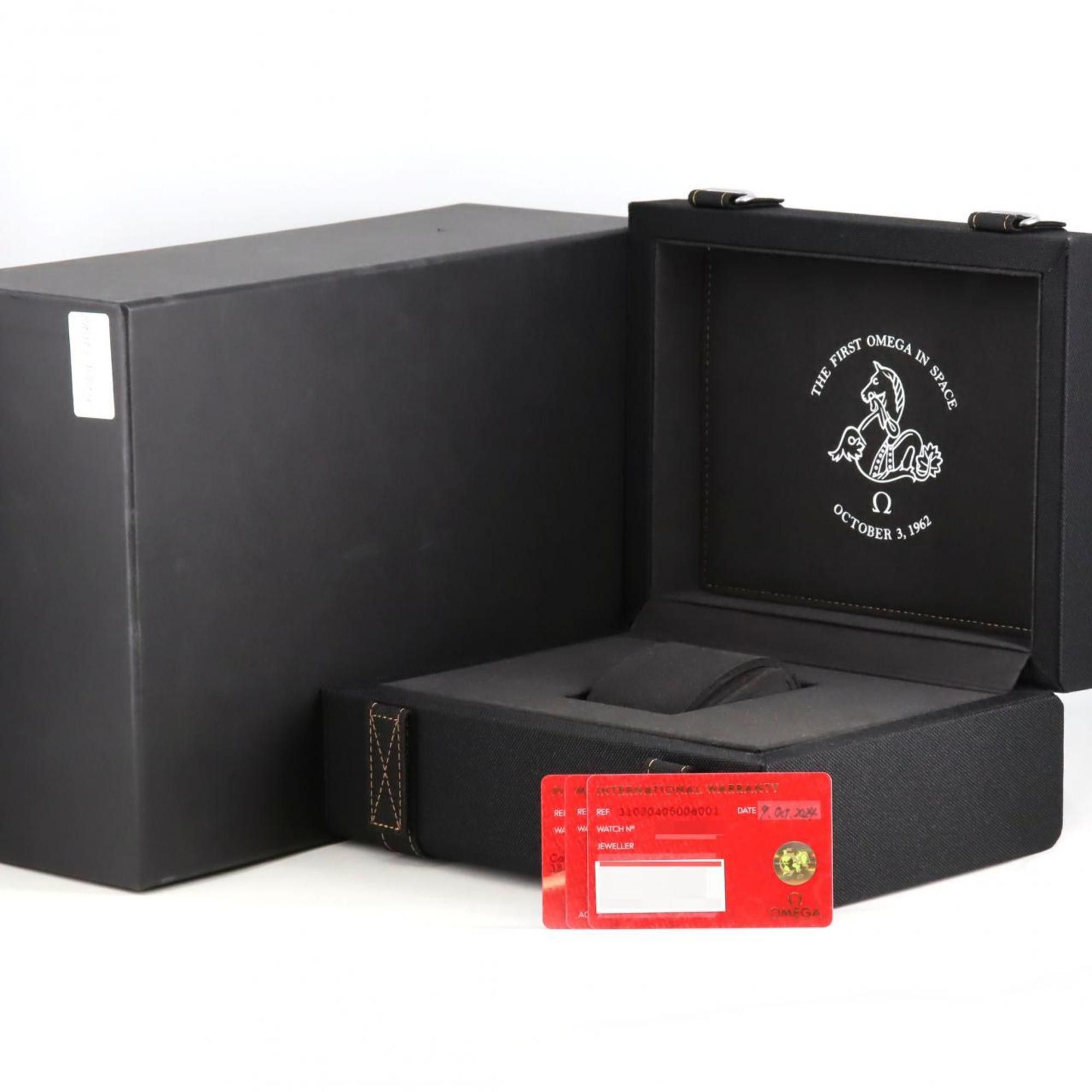 Omega Speedmaster First in Space 310.30.40.50.06.001 SS Wristwatch Manual Winding