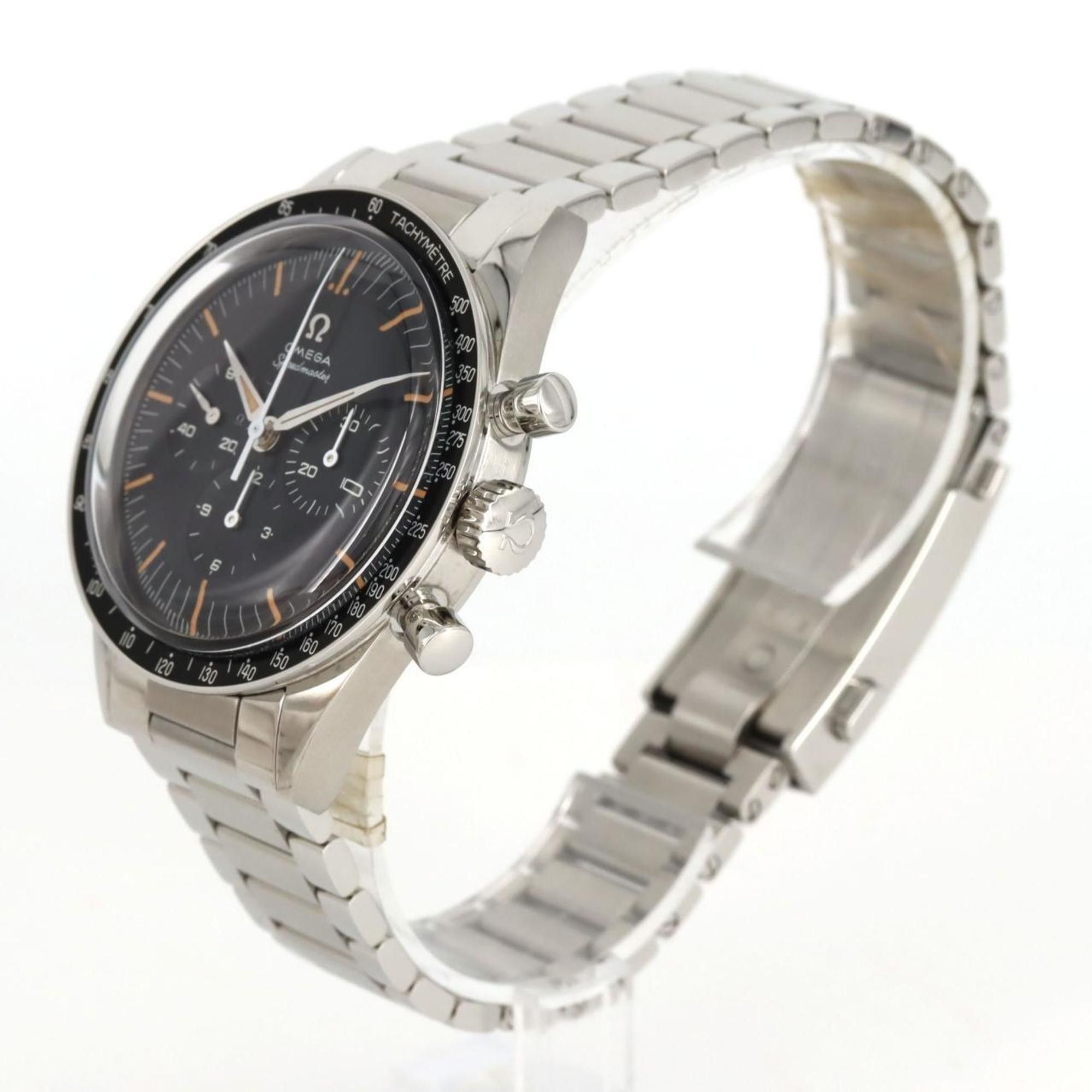 Omega Speedmaster First in Space 310.30.40.50.06.001 SS Wristwatch Manual Winding