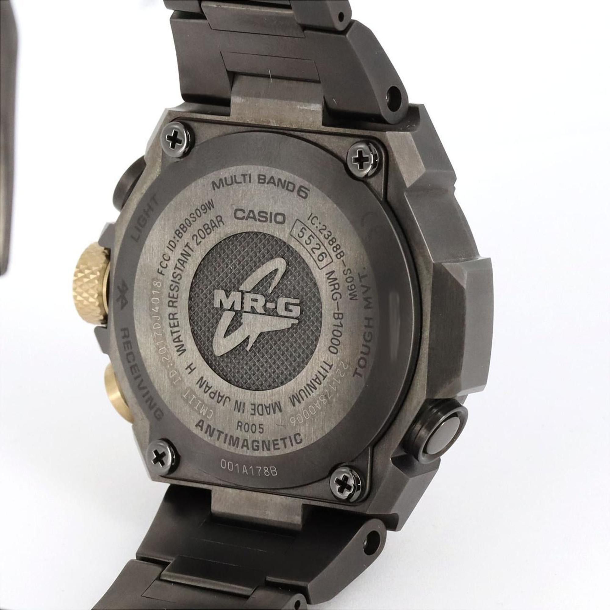 Casio Casio G-SHOCK MR-G Radio-controlled watch MRG-B1000BA-1AJR TI Solar Quartz Size ONE SIZE - 7 Thumbnail
