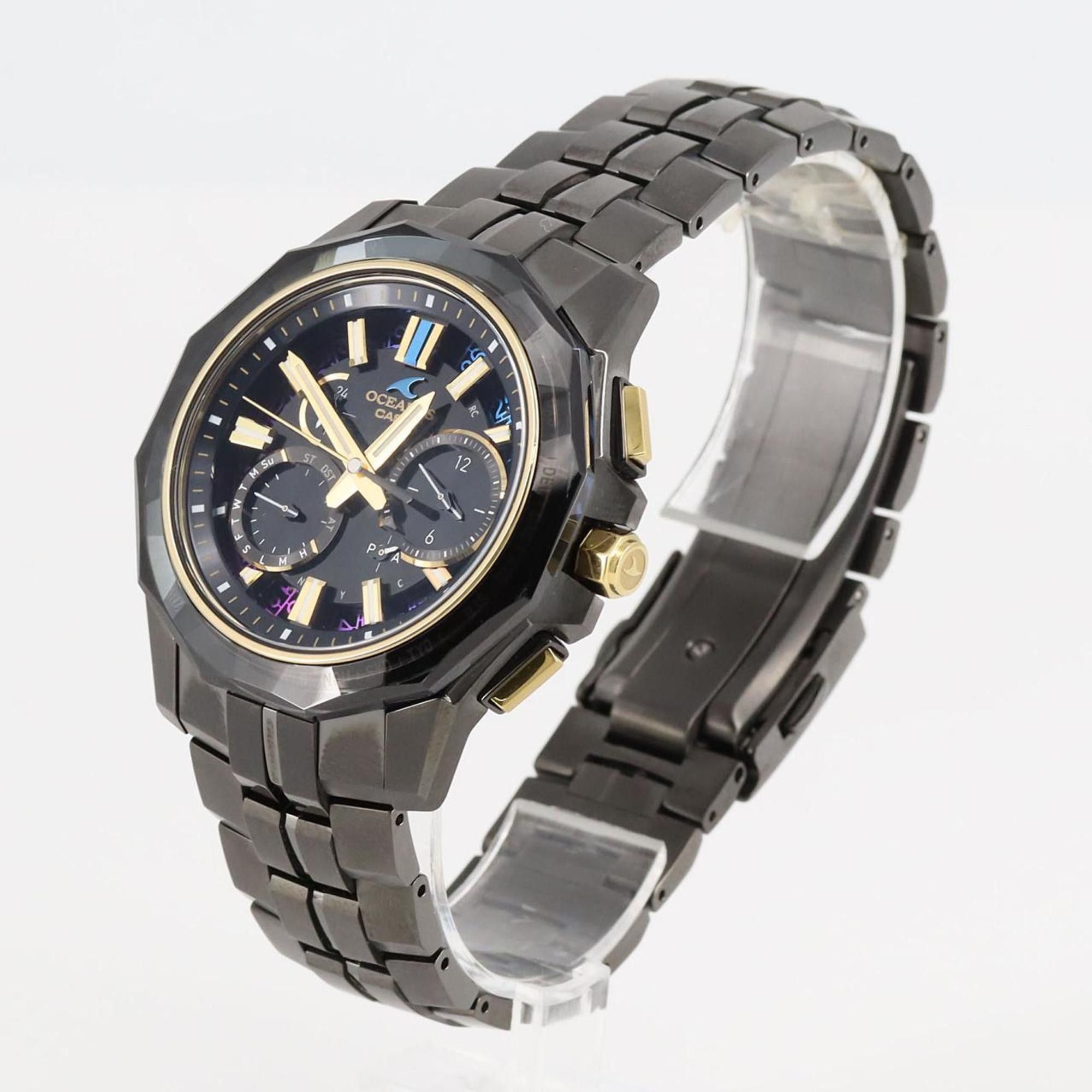 Casio Casio Oceanus Manta Radio-Controlled Watch LIMITED OCW-SG1000ZE-1AJR TI Solar Quartz Size ONE SIZE - 2 Thumbnail
