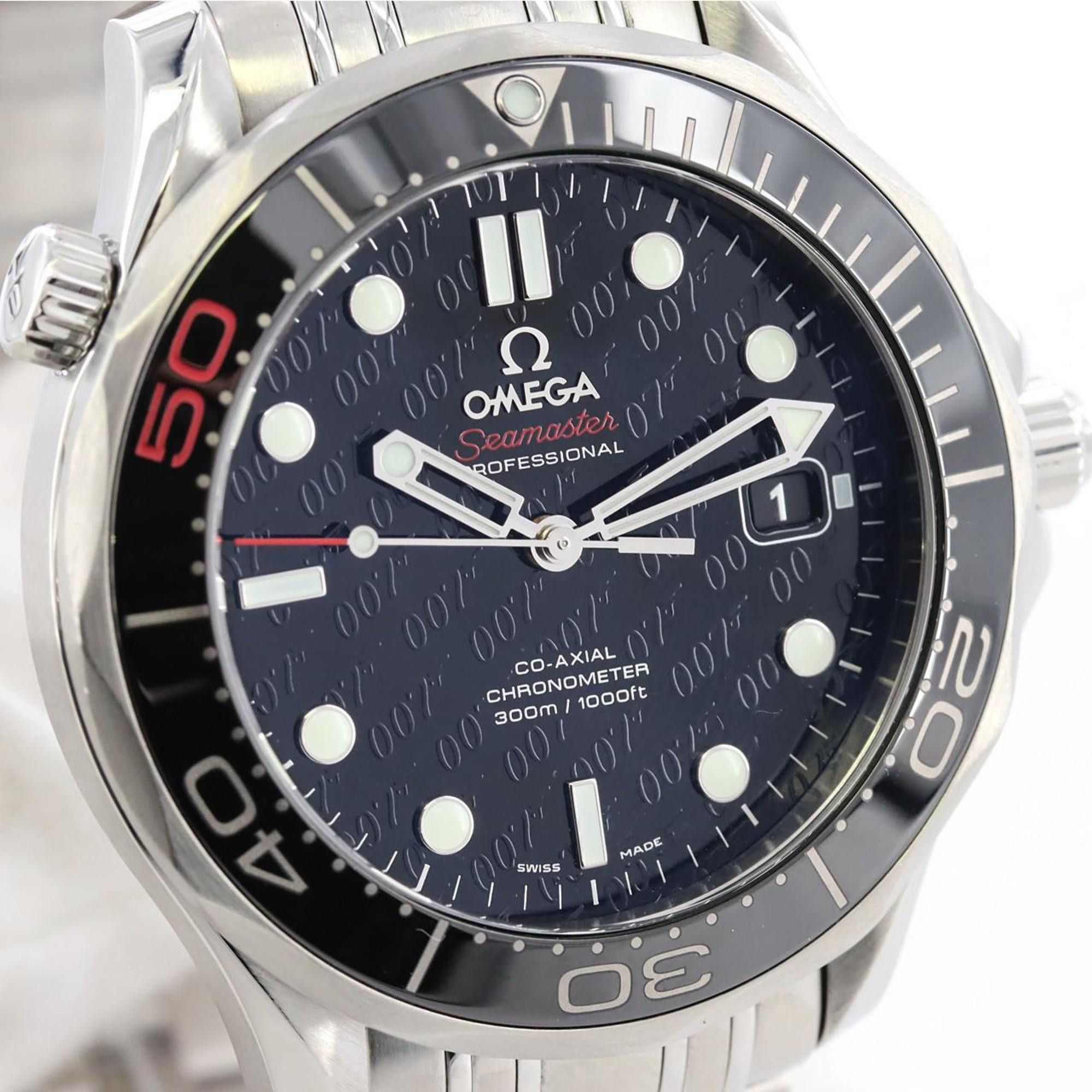 Omega OMEGA Seamaster Professional 007 James Bond "50th LIMITED" 212.30.41.20.01.005 SS Wristwatch Automatic Size ONE SIZE - 8 Thumbnail