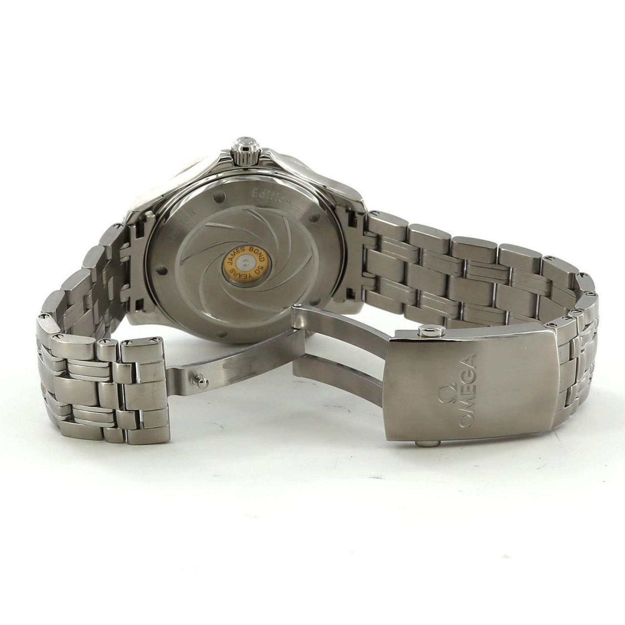 Omega OMEGA Seamaster Professional 007 James Bond "50th LIMITED" 212.30.41.20.01.005 SS Wristwatch Automatic Size ONE SIZE - 7 Thumbnail