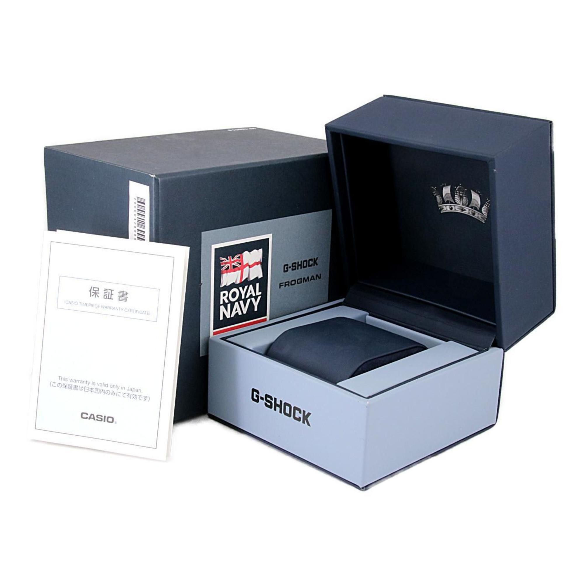 Casio Casio G-SHOCK Frogman Royal Navy Radio-controlled watch GWF-A1000RN-8AJR Solar Quartz Size ONE SIZE - 7 Thumbnail