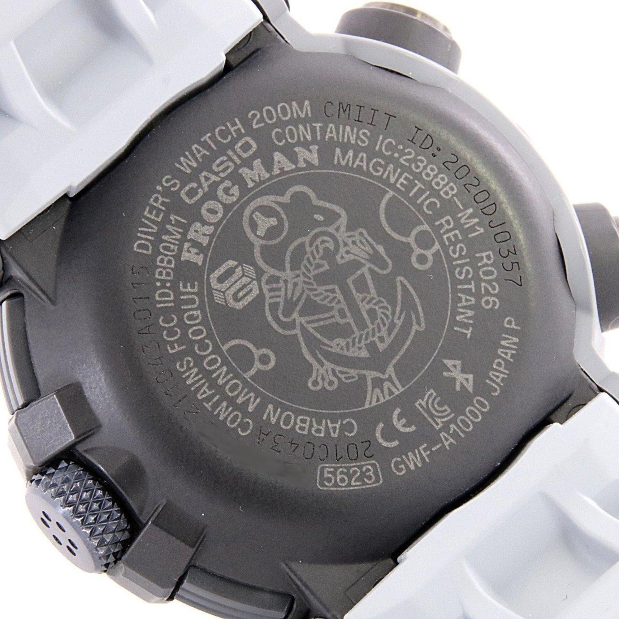Casio Casio G-SHOCK Frogman Royal Navy Radio-controlled watch GWF-A1000RN-8AJR Solar Quartz Size ONE SIZE - 6 Thumbnail