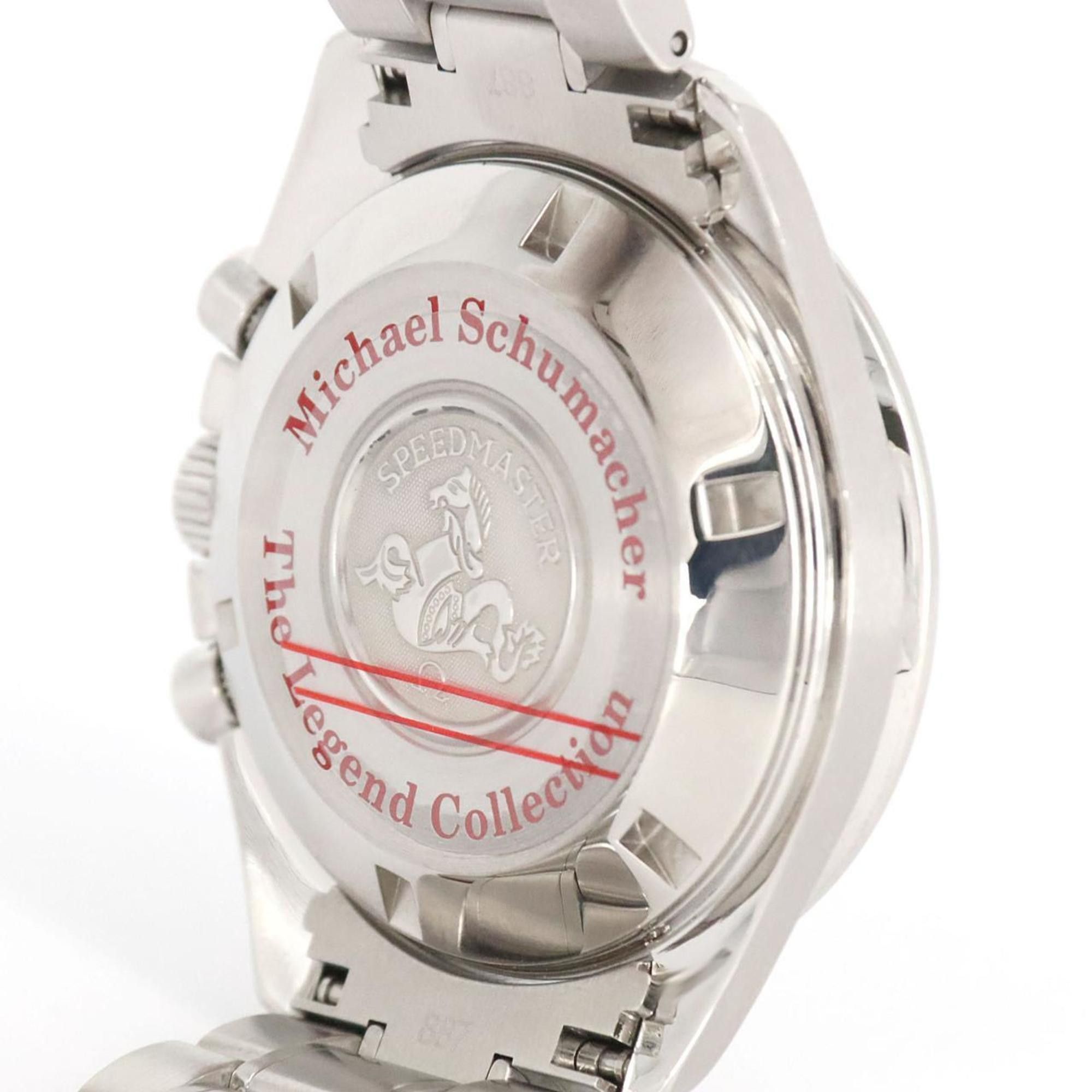 Omega Omega Speedmaster Schumacher '05 3506.31 SS Wristwatch Automatic Size ONE SIZE - 7 Thumbnail