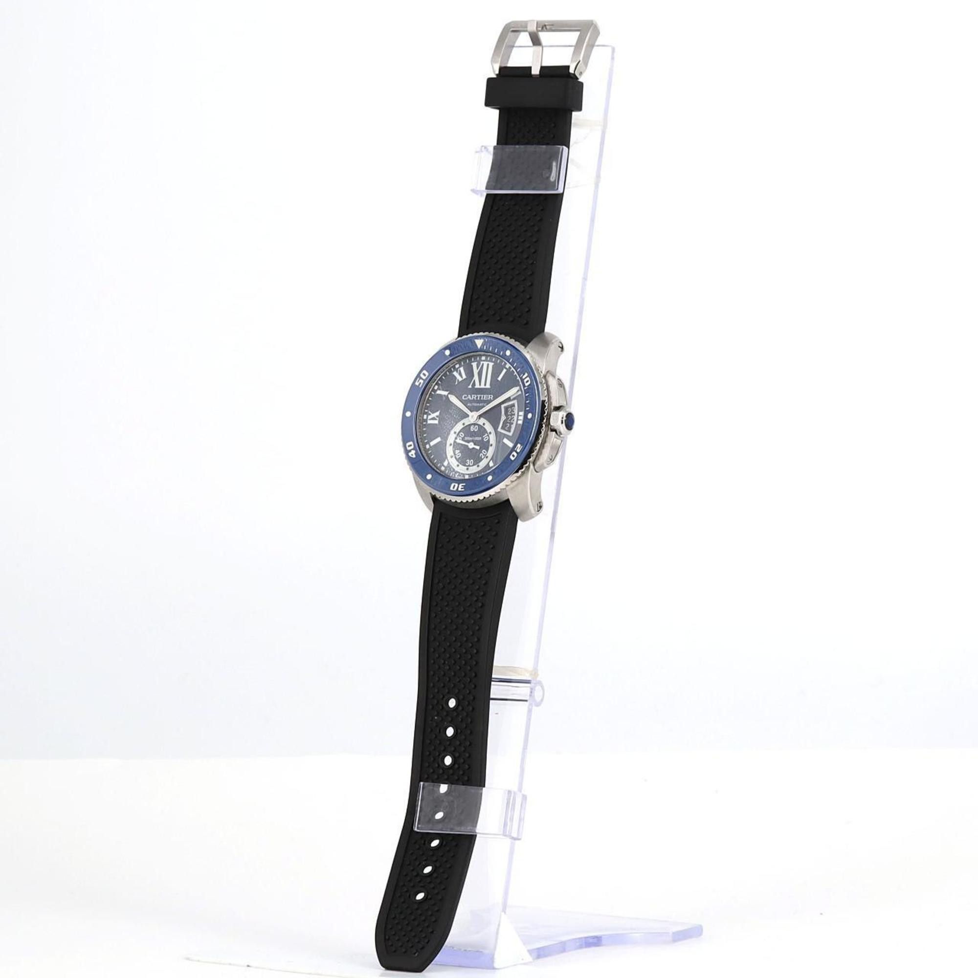 Cartier Cartier Calibre de Diver WSCA0010 SS Wristwatch Automatic Size ONE SIZE - 2 Thumbnail