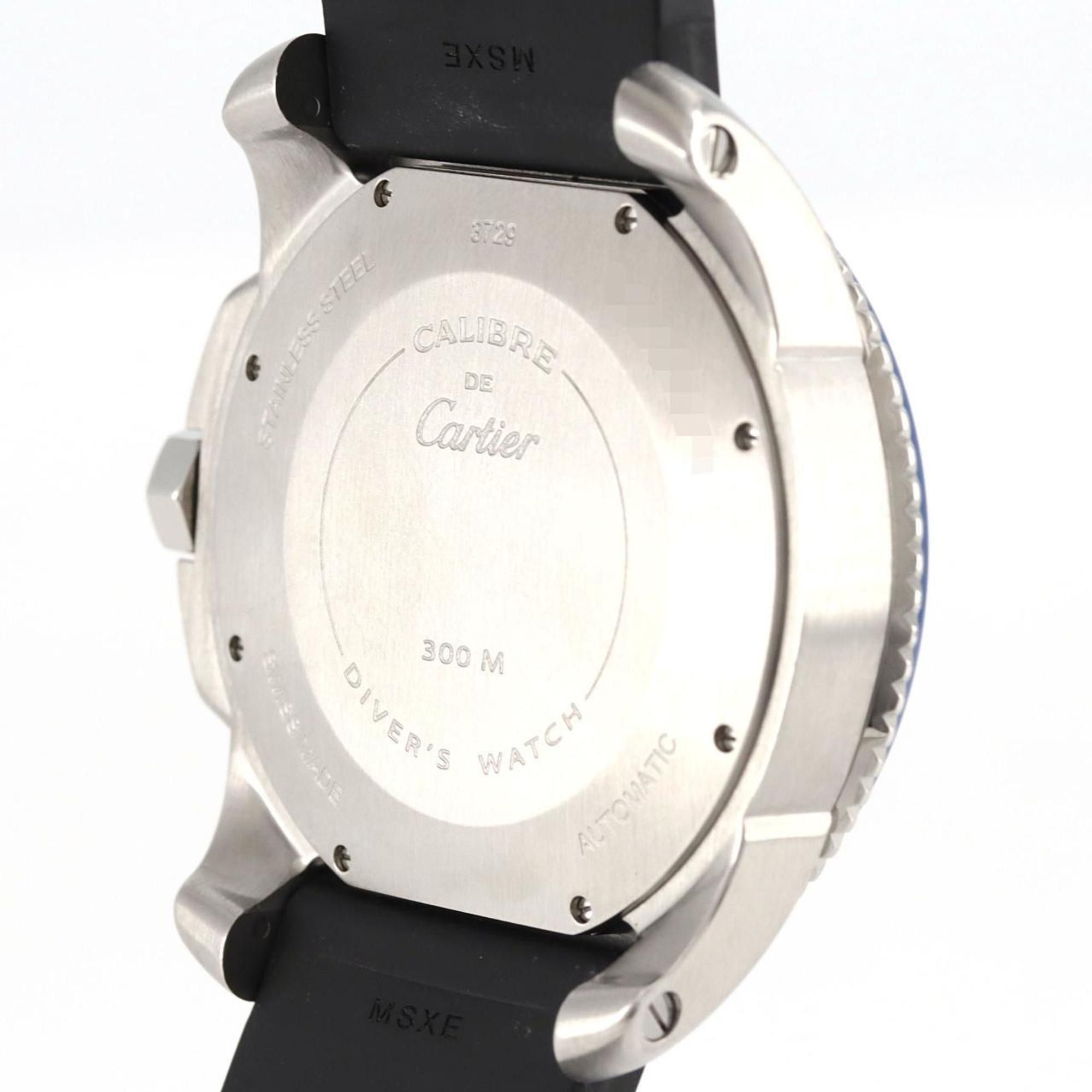 Cartier Cartier Calibre de Diver WSCA0010 SS Wristwatch Automatic Size ONE SIZE - 6 Thumbnail