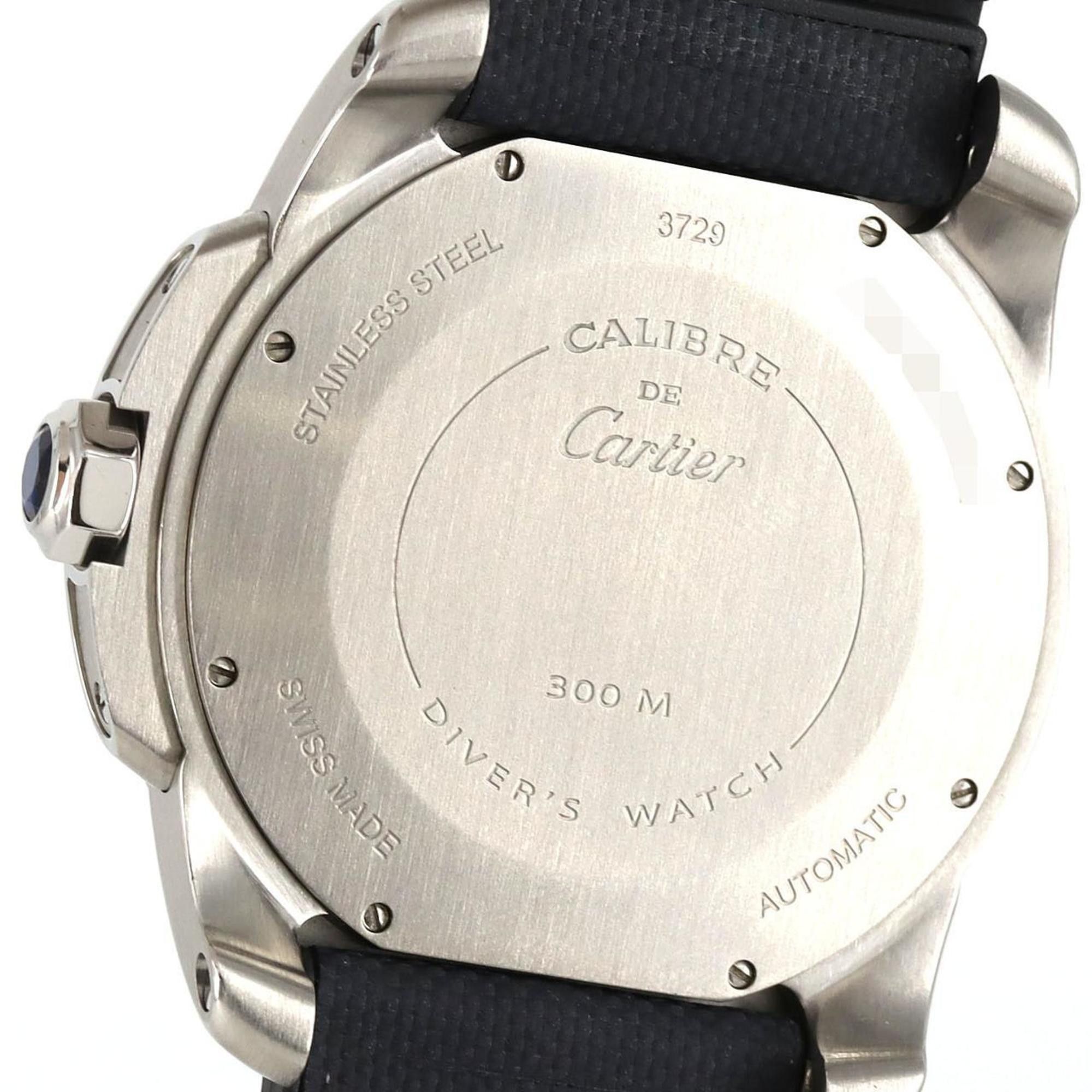 Cartier Cartier Calibre de Diver WSCA0010 SS Wristwatch Automatic Size ONE SIZE - 6 Thumbnail