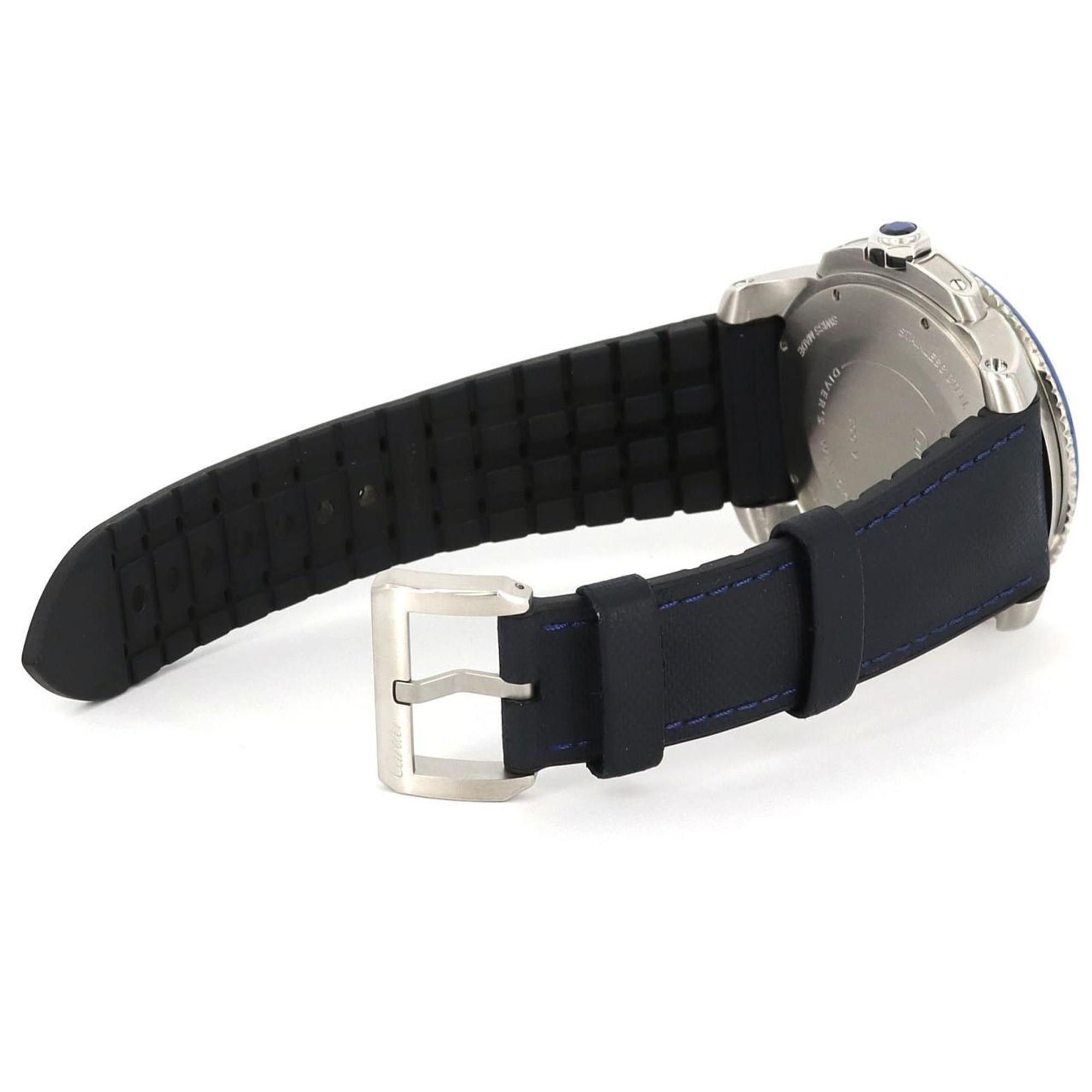Cartier Cartier Calibre de Diver WSCA0010 SS Wristwatch Automatic Size ONE SIZE - 5 Thumbnail
