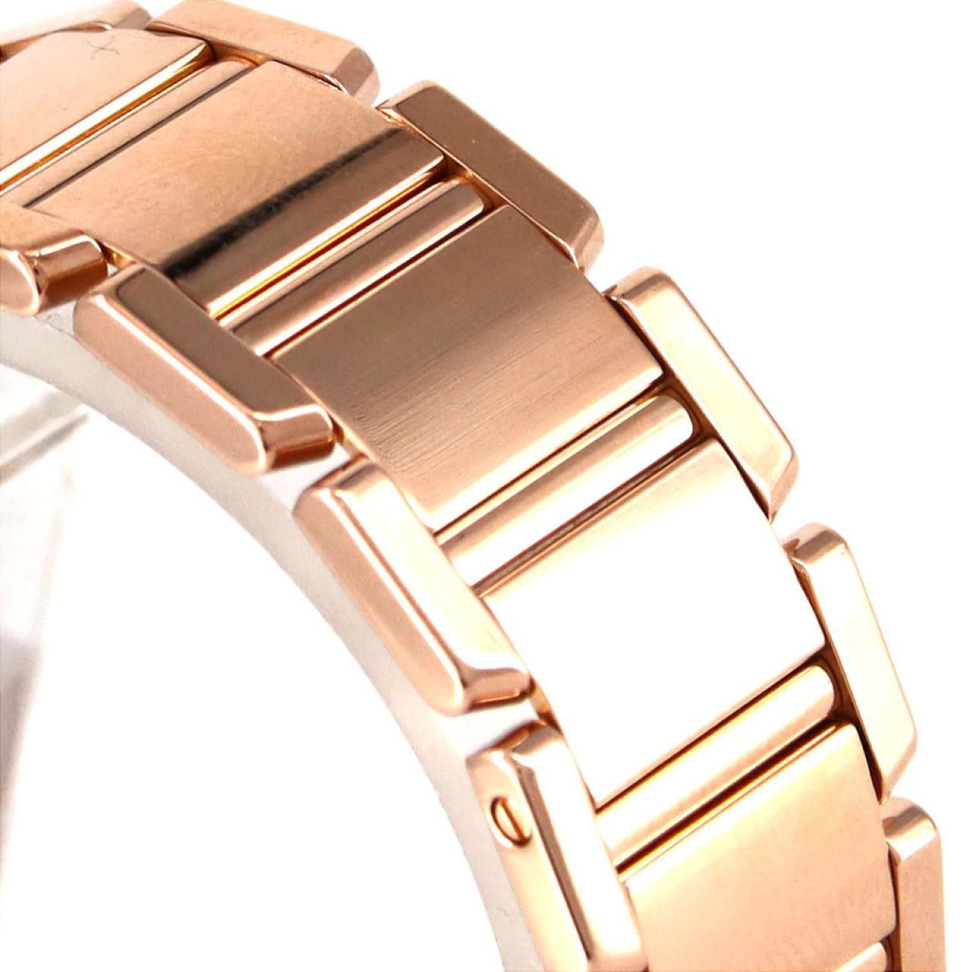Cartier Cartier Tank Francaise SM PG W500264H PG/RG Wristwatch Quartz Size ONE SIZE - 5 Thumbnail