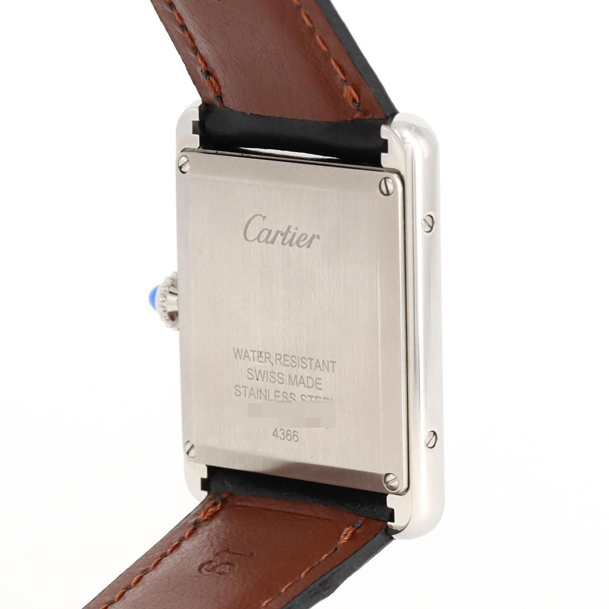 Cartier Cartier Tank Must LM WSTA0059 SS Solar Watch Quartz Size ONE SIZE - 4 Thumbnail