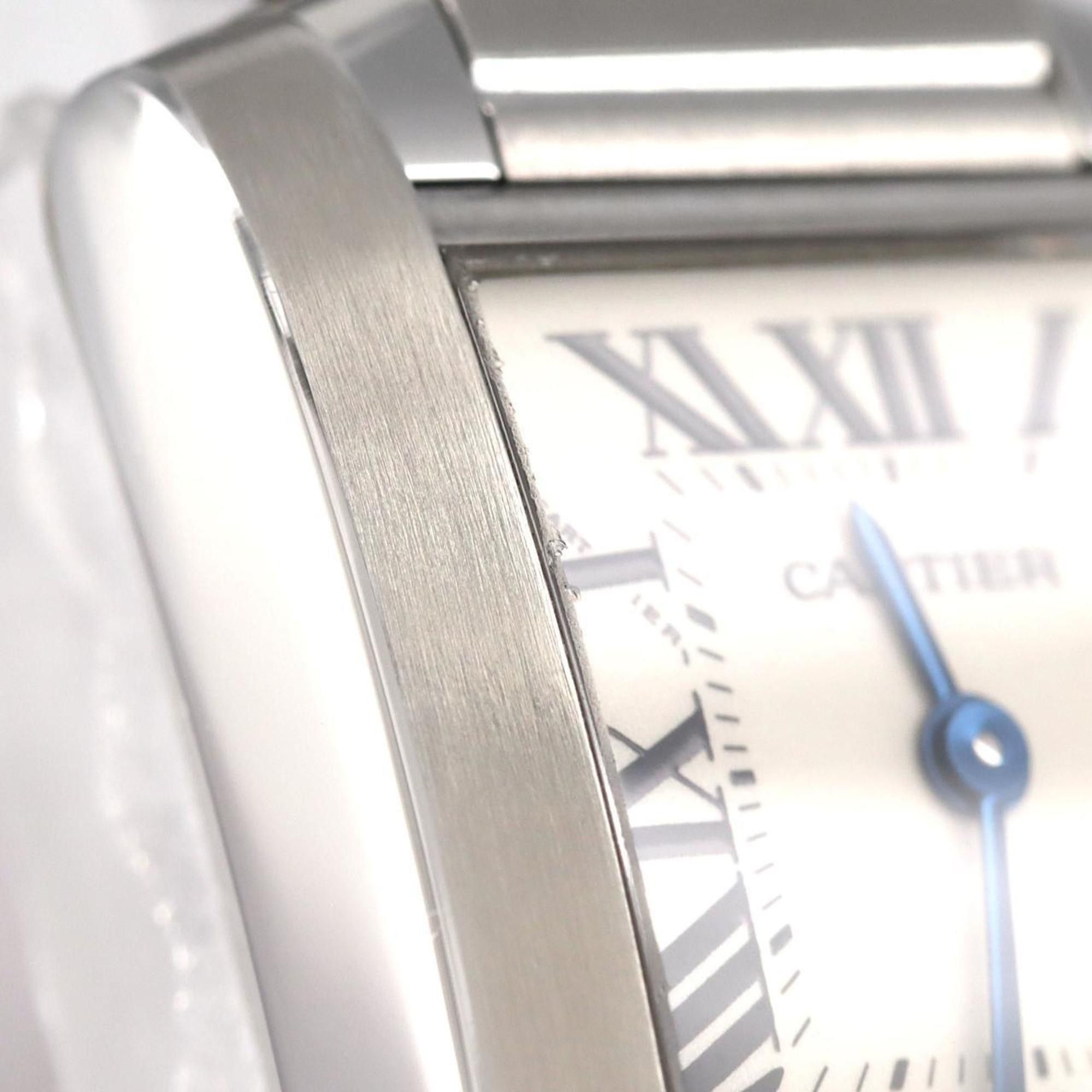 Cartier Cartier Tank Francaise SM W51008Q3 SS Wristwatch Quartz Size ONE SIZE - 9 Thumbnail
