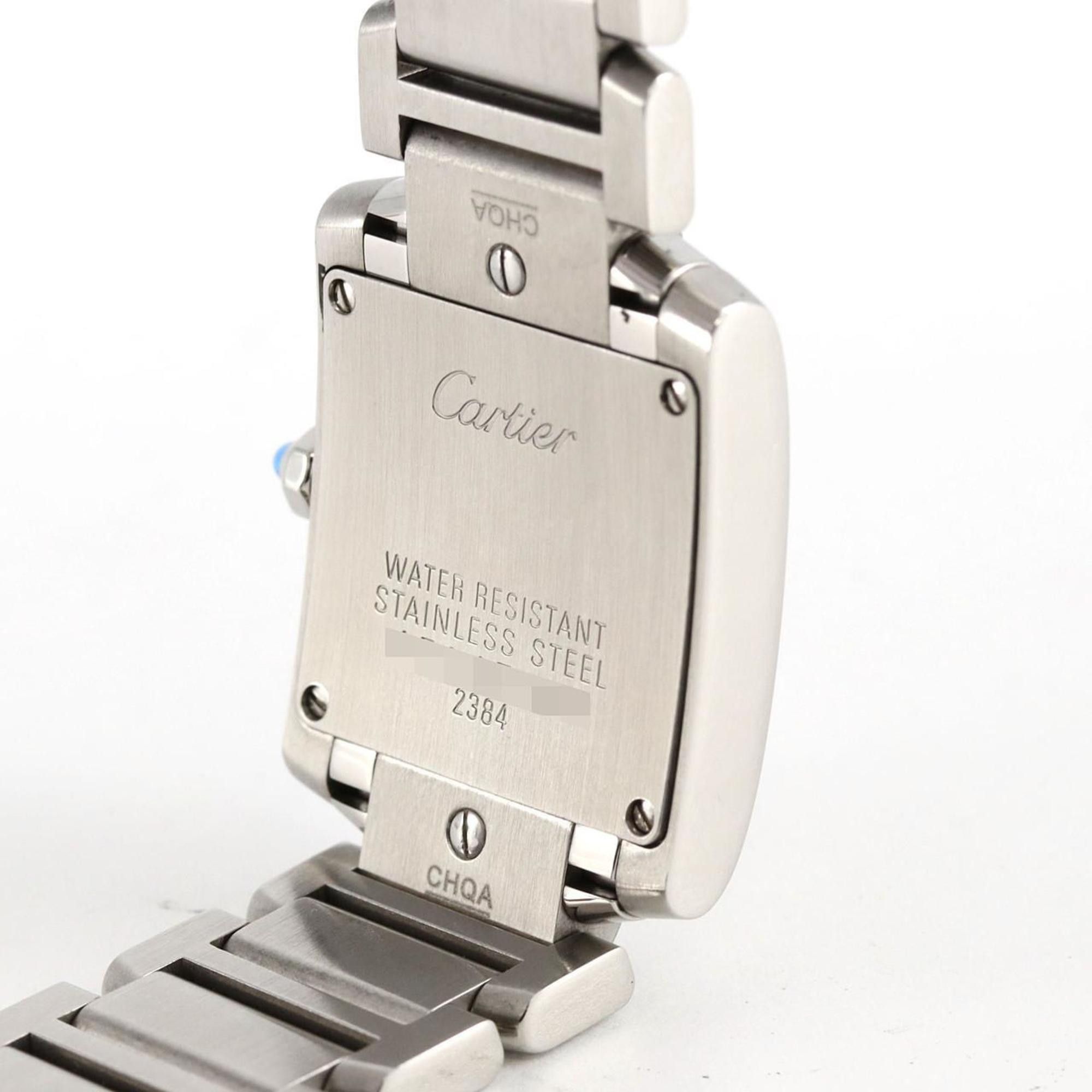 Cartier Cartier Tank Francaise SM W51008Q3 SS Wristwatch Quartz Size ONE SIZE - 6 Thumbnail