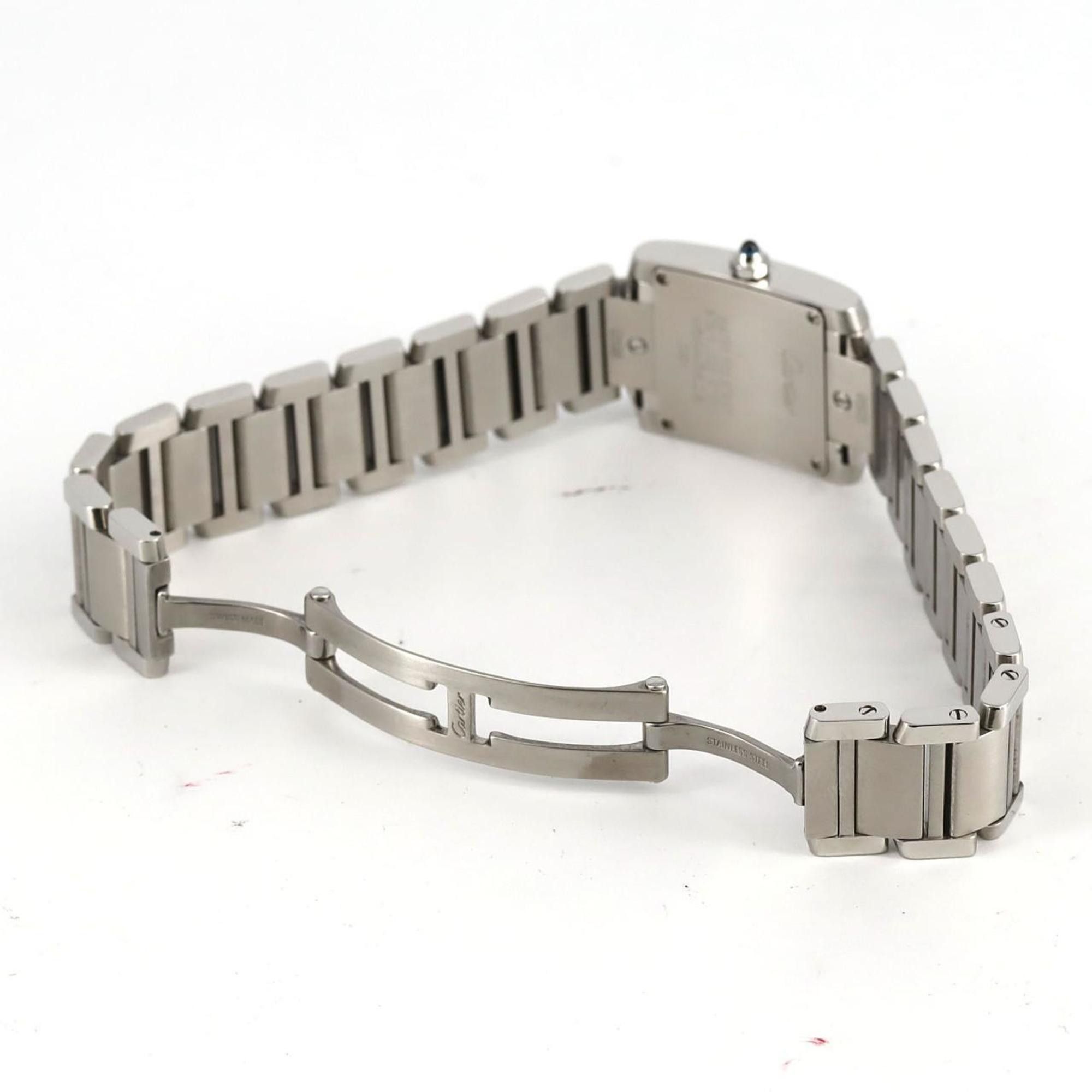 Cartier Cartier Tank Francaise SM W51008Q3 SS Wristwatch Quartz Size ONE SIZE - 7 Thumbnail
