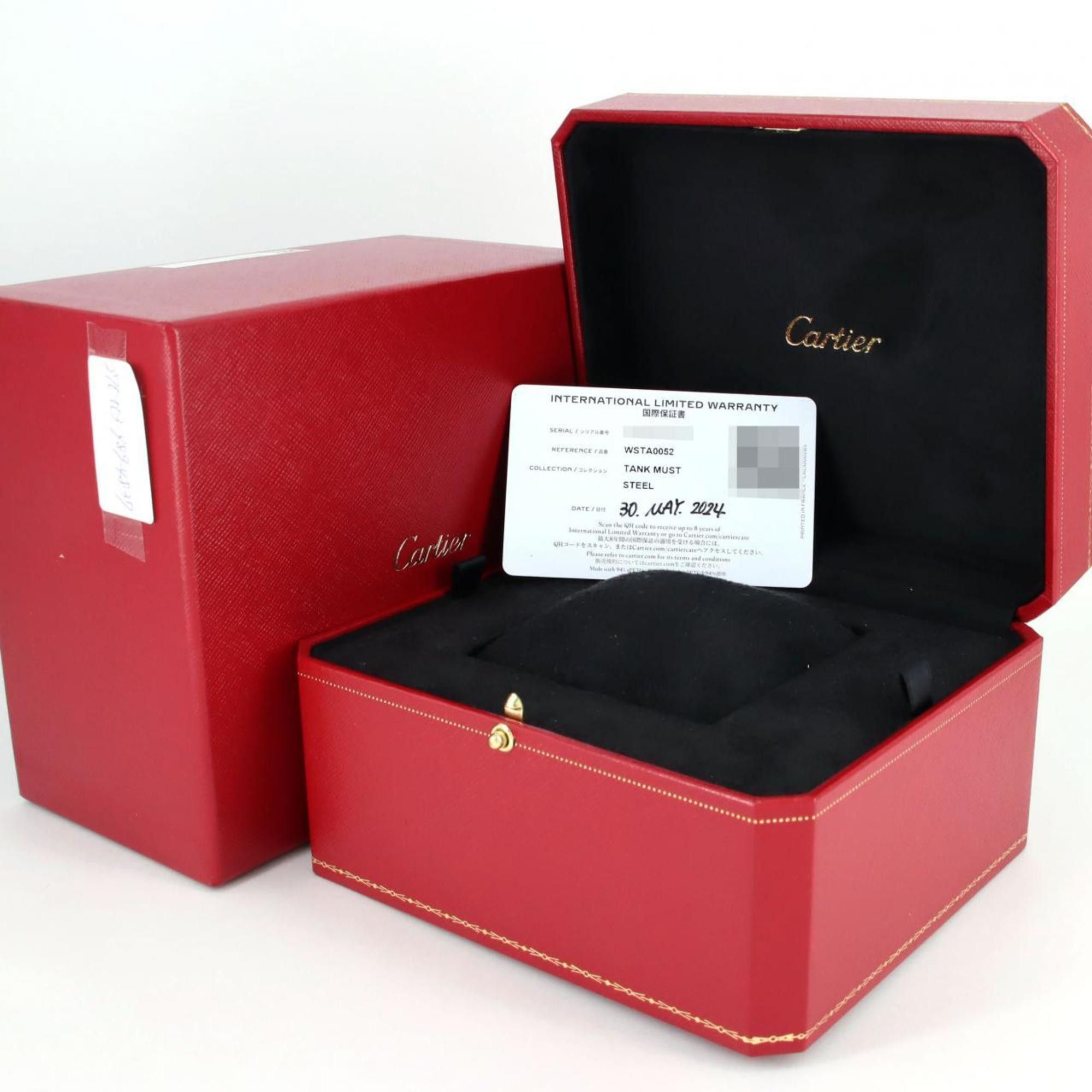 Cartier Cartier Tank Must LM WSTA0052 SS Wristwatch Quartz Size ONE SIZE - 7 Thumbnail