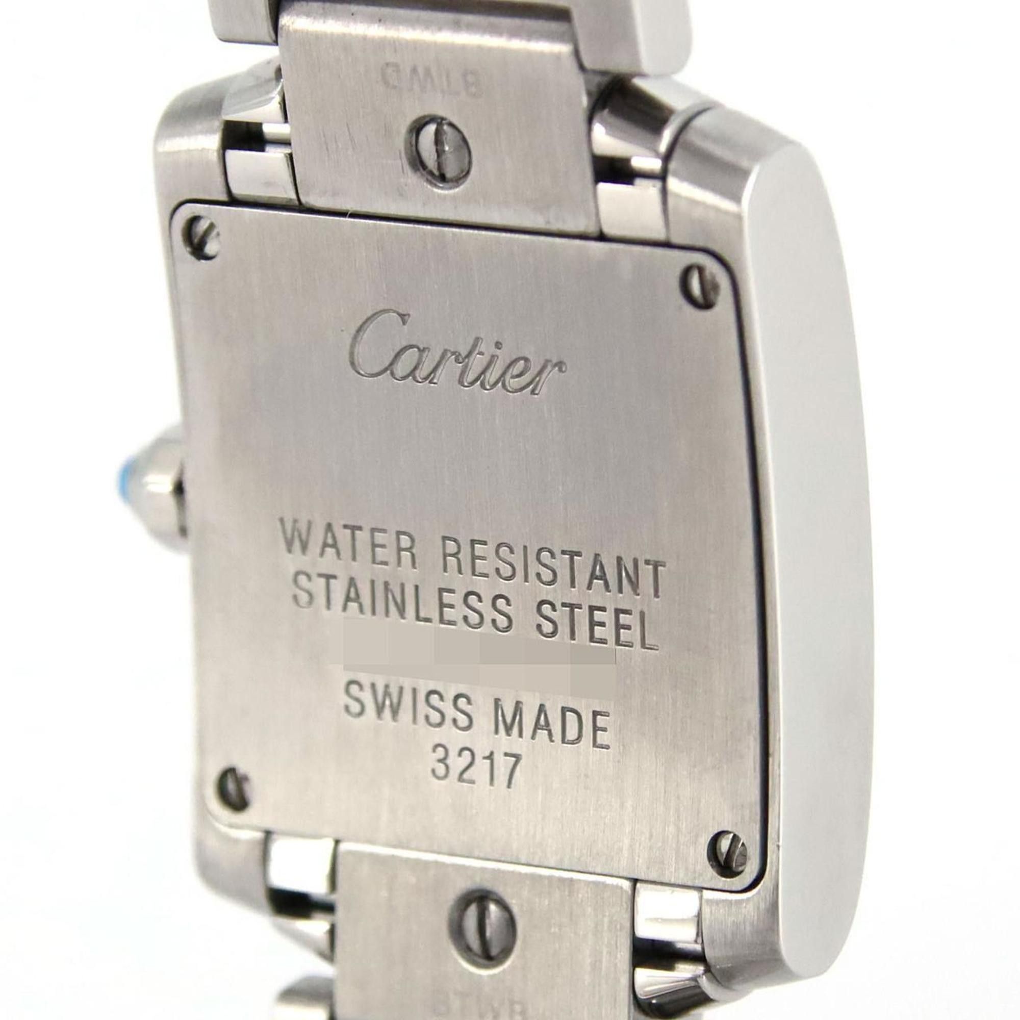 Cartier Cartier Tank Francaise SM W51008Q3 SS Wristwatch Quartz Size ONE SIZE - 6 Thumbnail