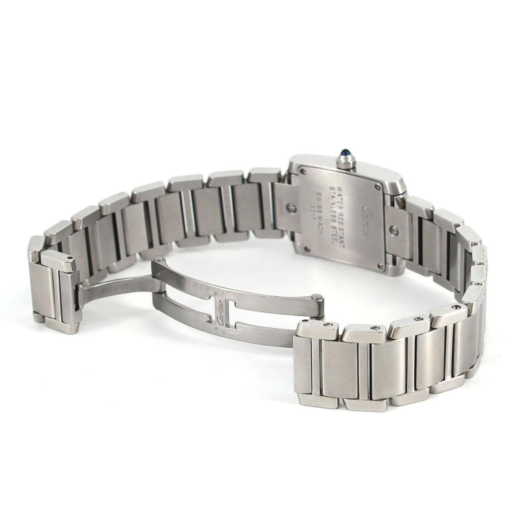 Cartier Cartier Tank Francaise SM W51008Q3 SS Wristwatch Quartz Size ONE SIZE - 7 Thumbnail