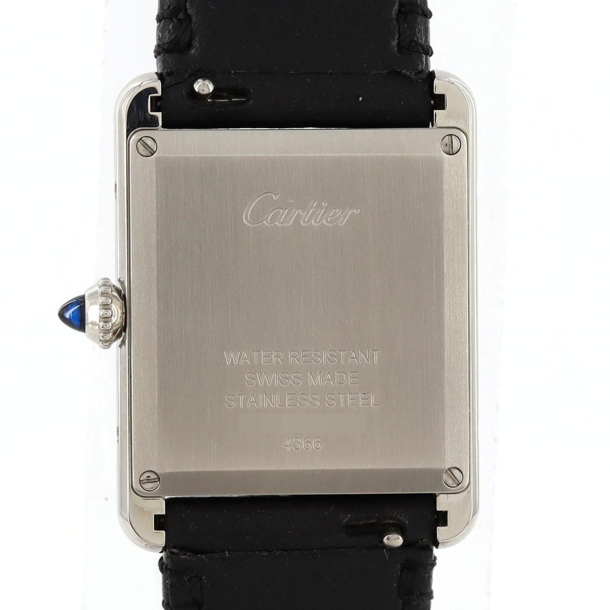 Cartier Cartier Tank Must LM WSTA0059 SS Solar Watch Quartz Size ONE SIZE - 4 Thumbnail