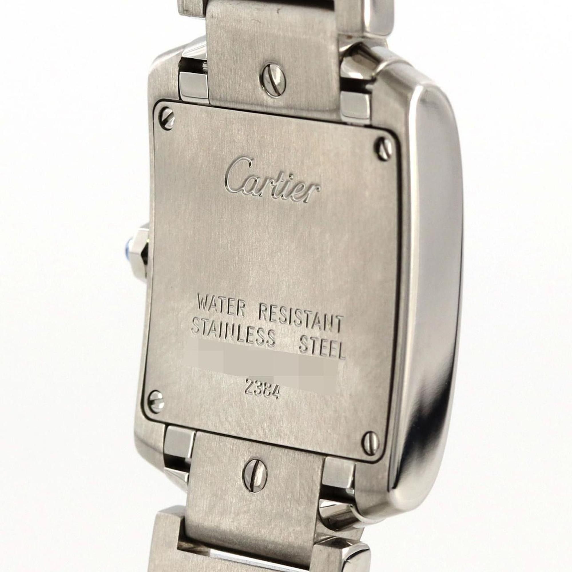 Cartier Cartier Tank Francaise SM W51008Q3 SS Wristwatch Quartz Size ONE SIZE - 6 Thumbnail