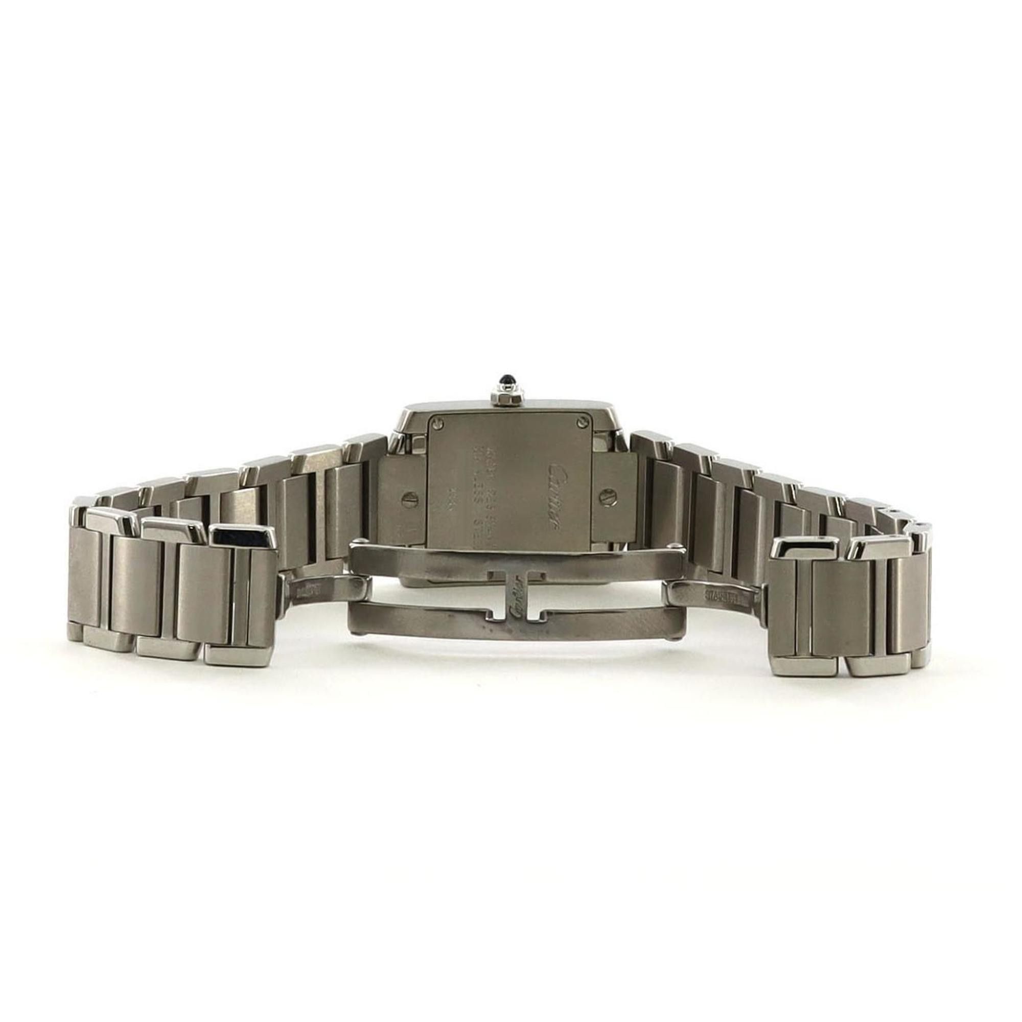 Cartier Cartier Tank Francaise SM W51008Q3 SS Wristwatch Quartz Size ONE SIZE - 7 Thumbnail