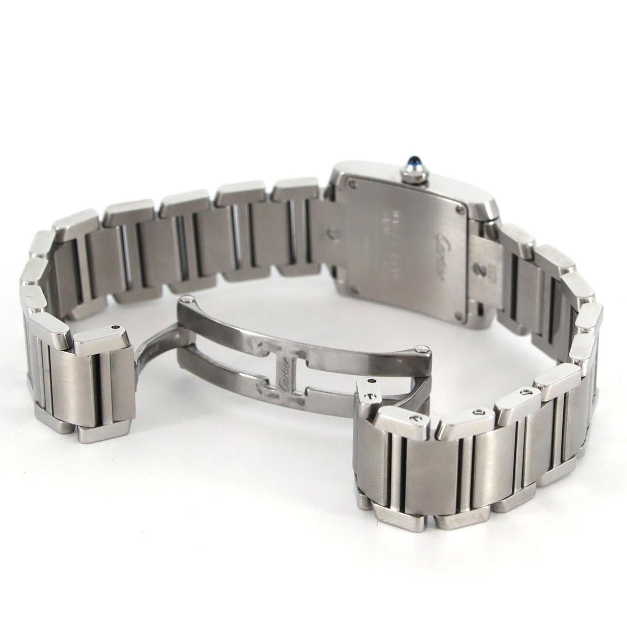 Cartier Cartier Tank Francaise SM W51008Q3 SS Wristwatch Quartz Size ONE SIZE - 7 Thumbnail