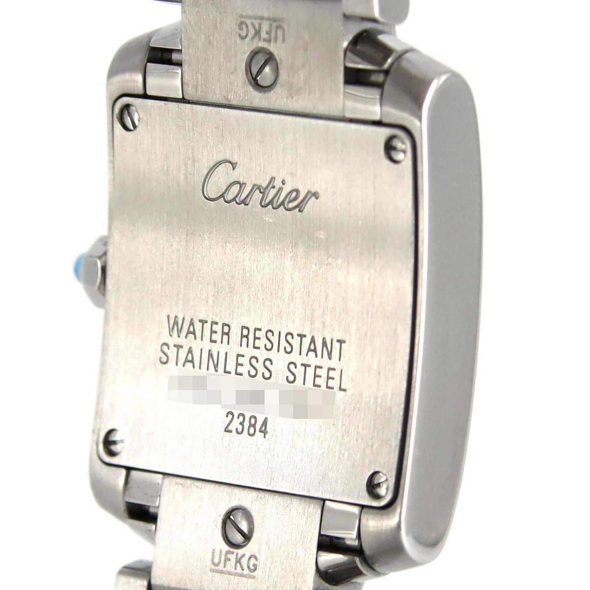 Cartier Cartier Tank Francaise SM W51008Q3 SS Wristwatch Quartz Size ONE SIZE - 6 Thumbnail