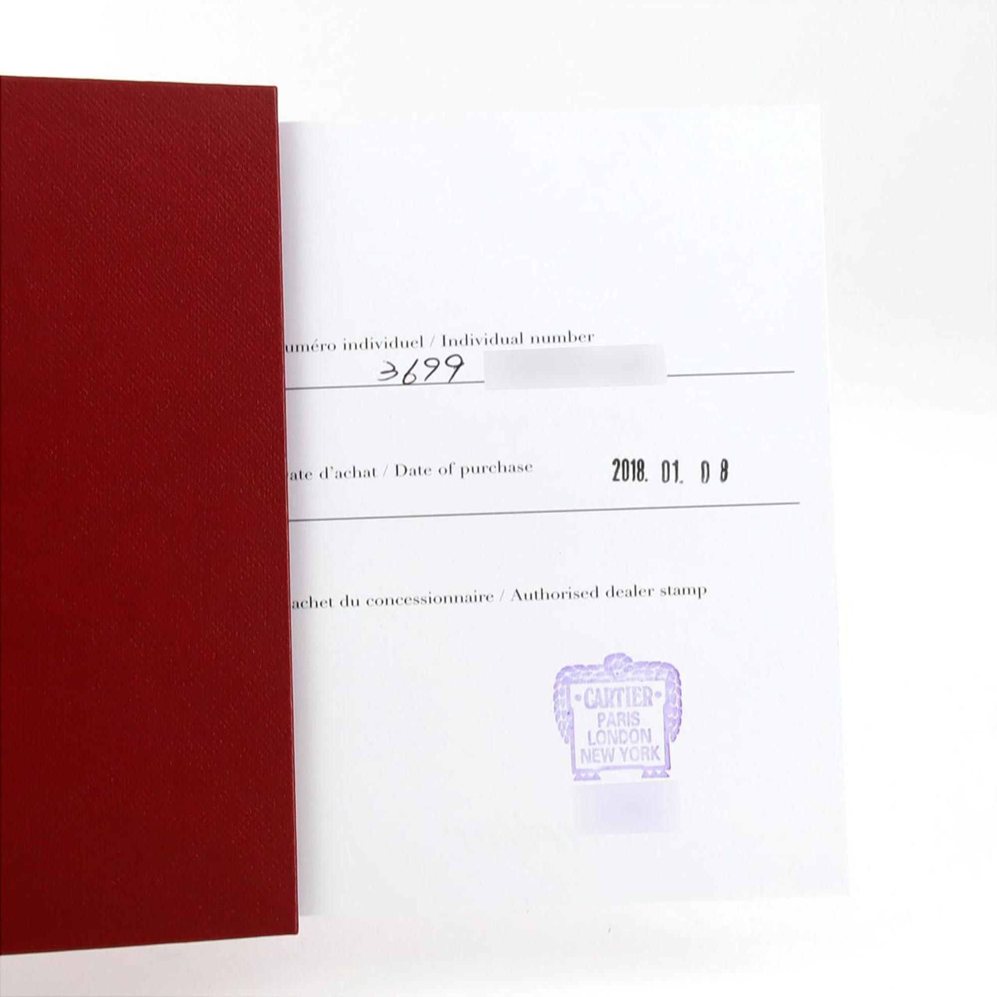 Cartier Cartier Tortue SM WG W1556365 Watch Manual Winding Size ONE SIZE - 8 Thumbnail