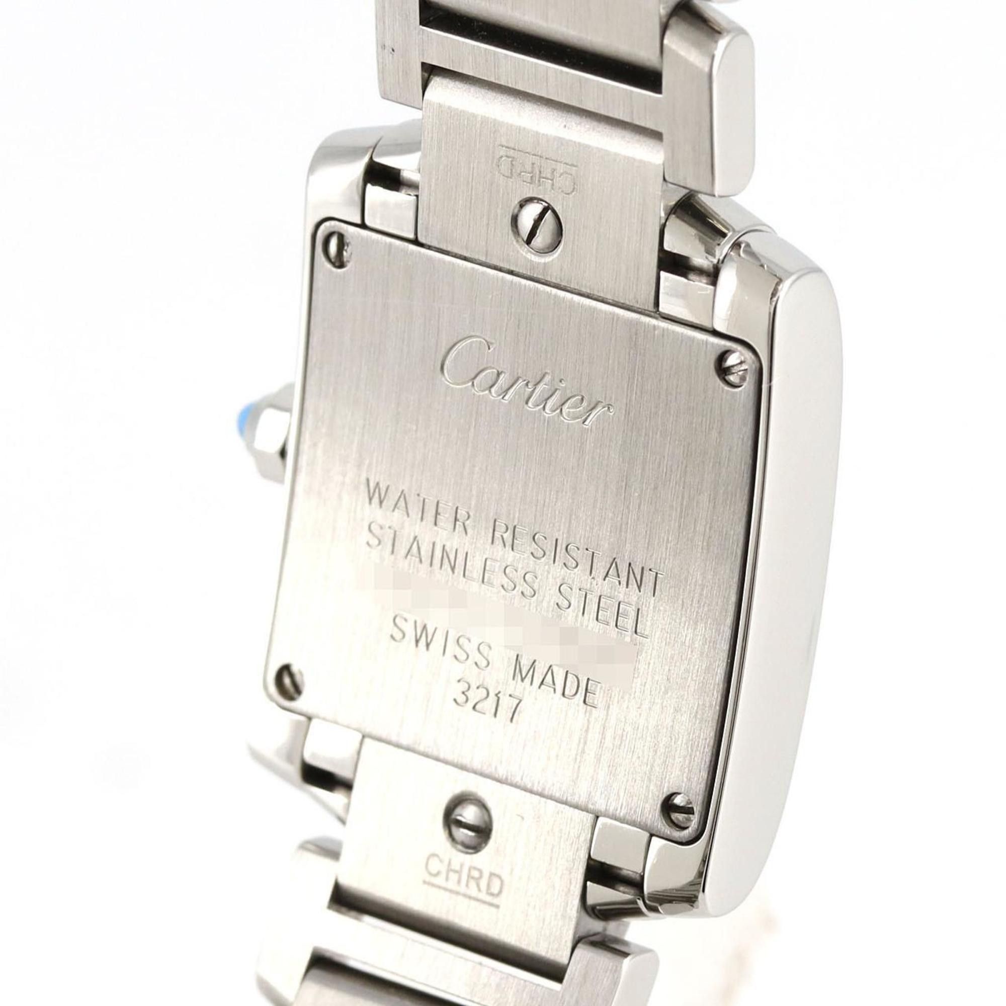 Cartier Cartier Tank Francaise SM D W4TA0008 SS Wristwatch Quartz Size ONE SIZE - 8 Thumbnail