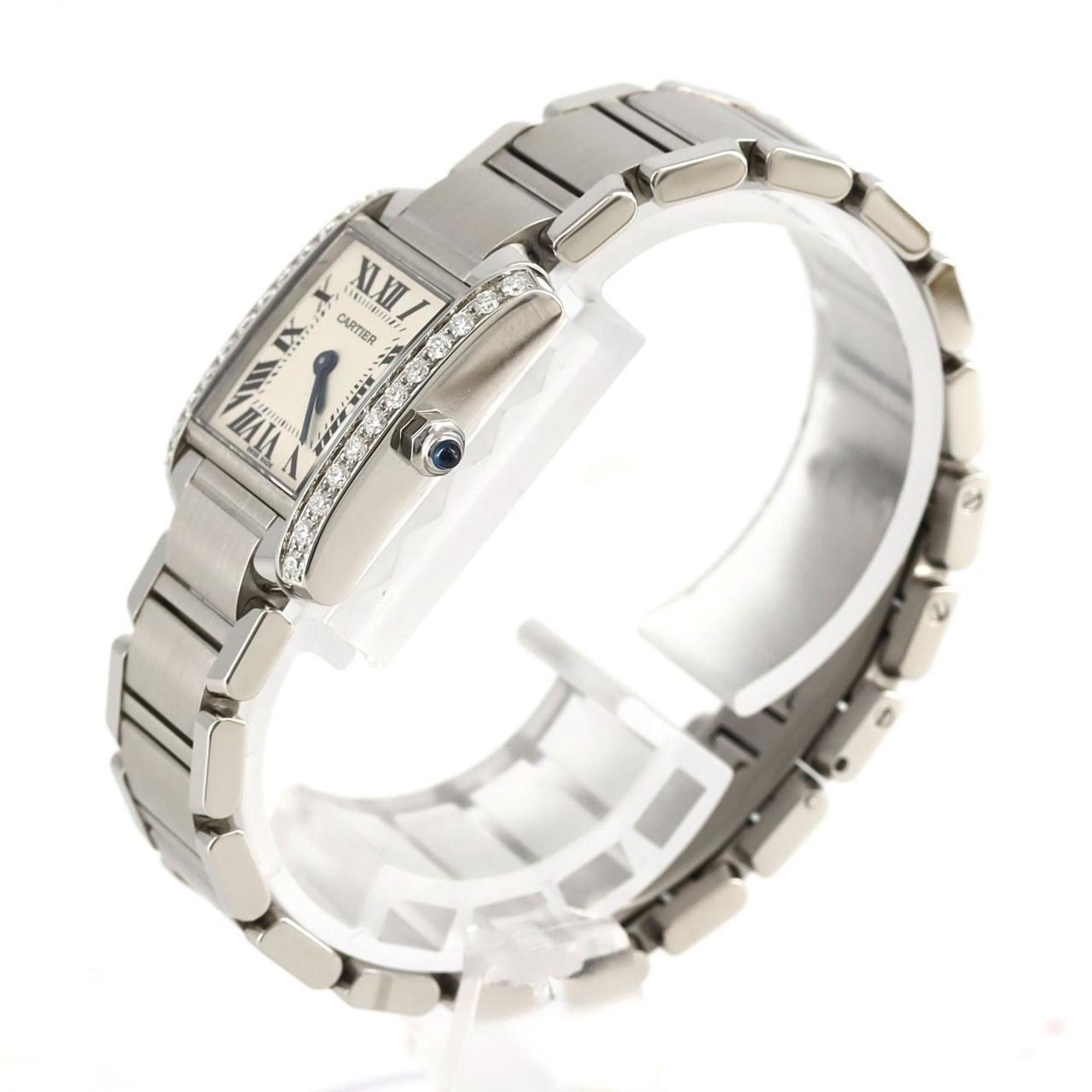 Cartier Cartier Tank Francaise SM D W4TA0008 SS Wristwatch Quartz Size ONE SIZE - 2 Thumbnail