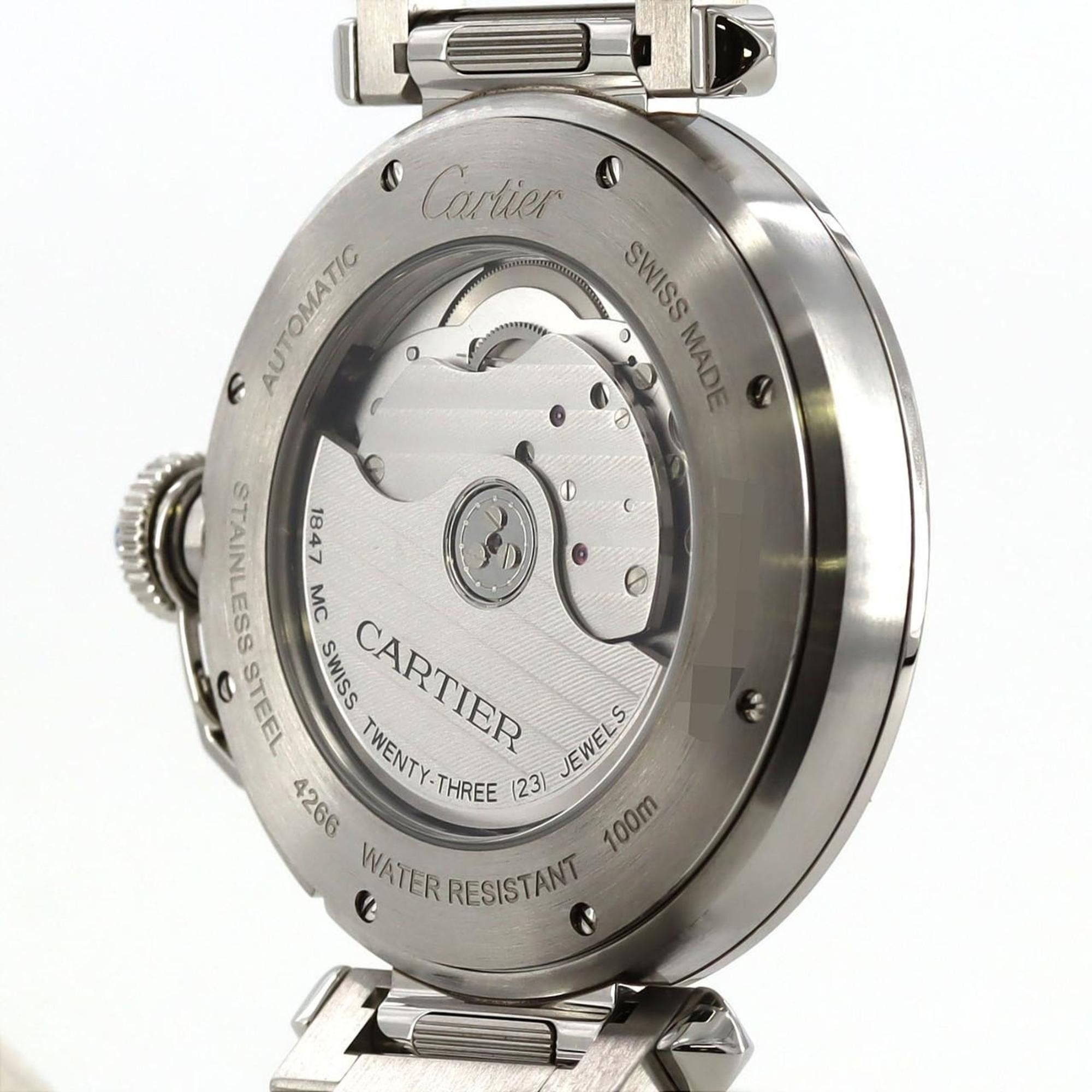 Cartier Cartier Pasha de WSPA0045 SS Wristwatch Automatic Size ONE SIZE - 6 Thumbnail