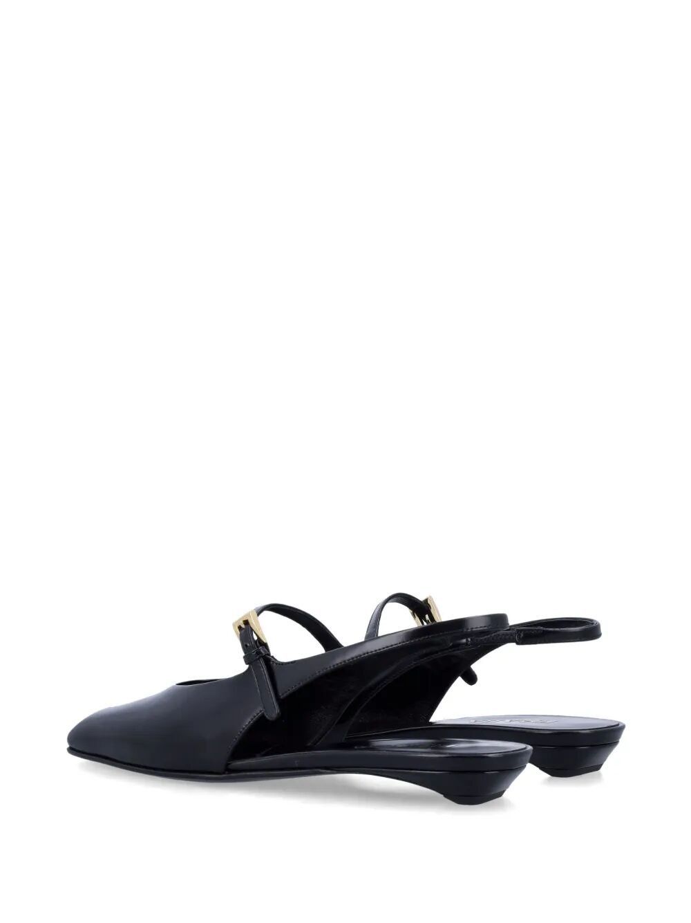 Prada LEATHER SLINGBACK BALLERINAS Size US 7 / IT 37 - 3 Thumbnail