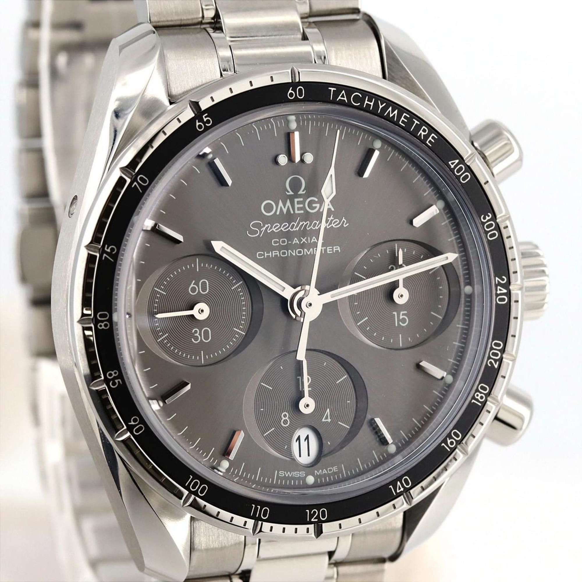 Omega Omega Speedmaster 38 324.30.38.50.06.001 SS Wristwatch Automatic Size ONE SIZE - 8 Thumbnail