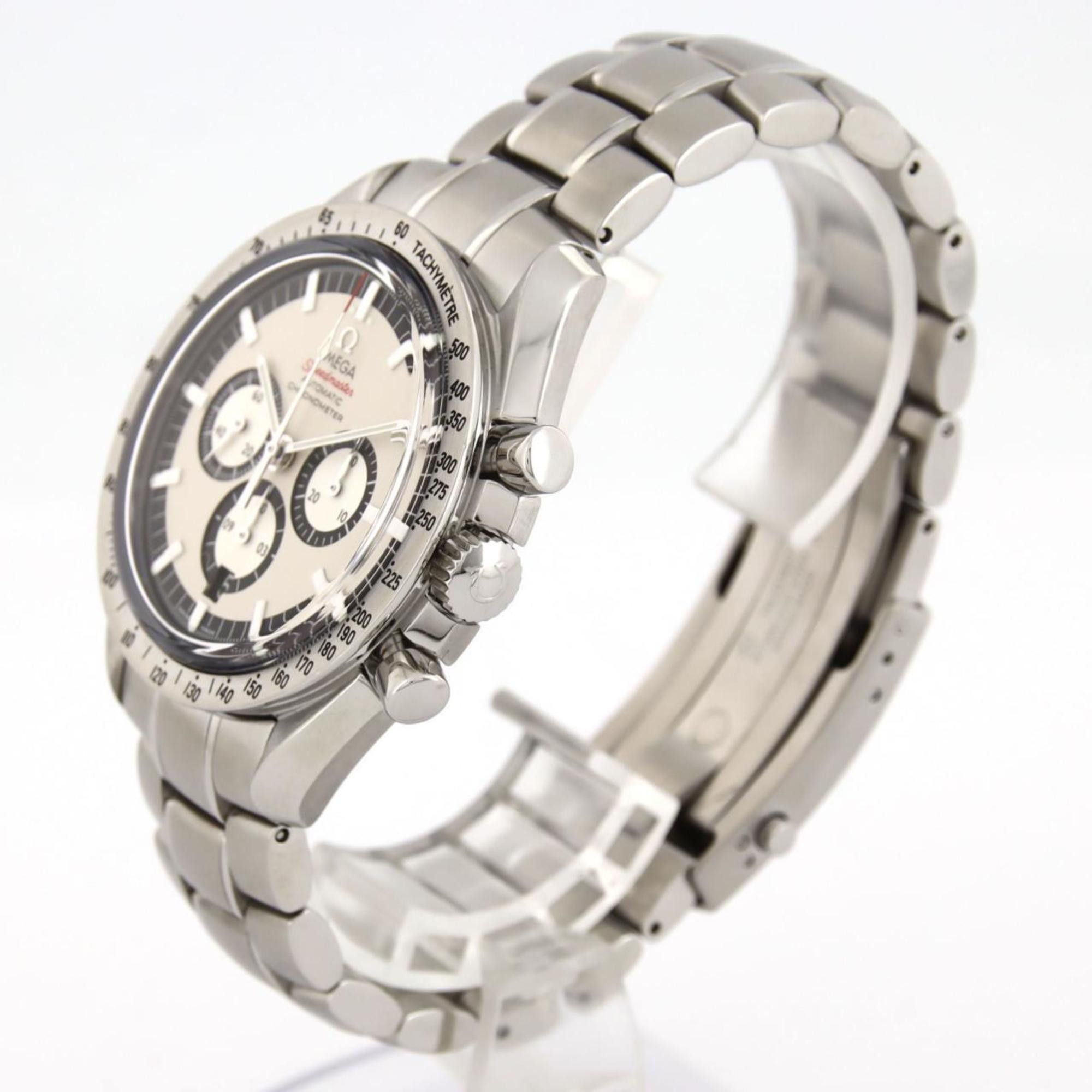 Omega Omega Speedmaster Schumacher '05 3506.31 SS Wristwatch Automatic Size ONE SIZE - 2 Thumbnail