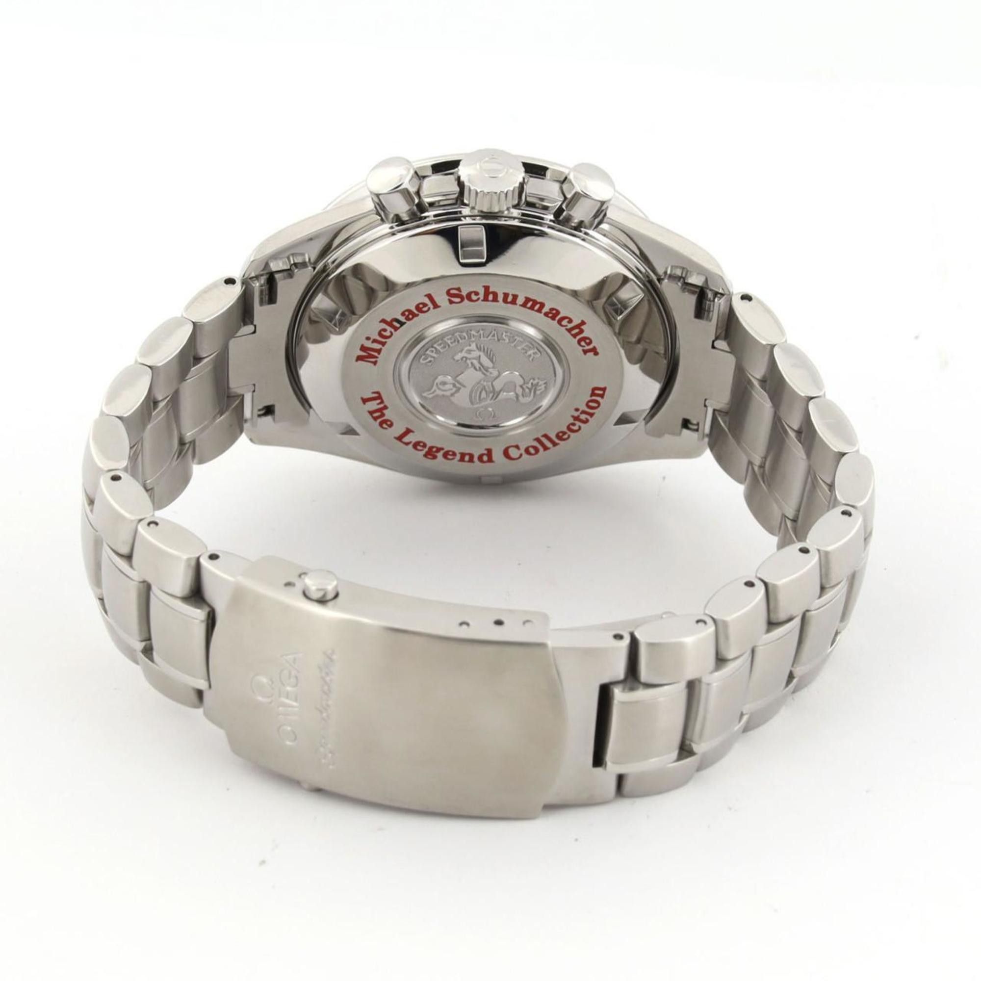 Omega Omega Speedmaster Schumacher '05 3506.31 SS Wristwatch Automatic Size ONE SIZE - 3 Thumbnail