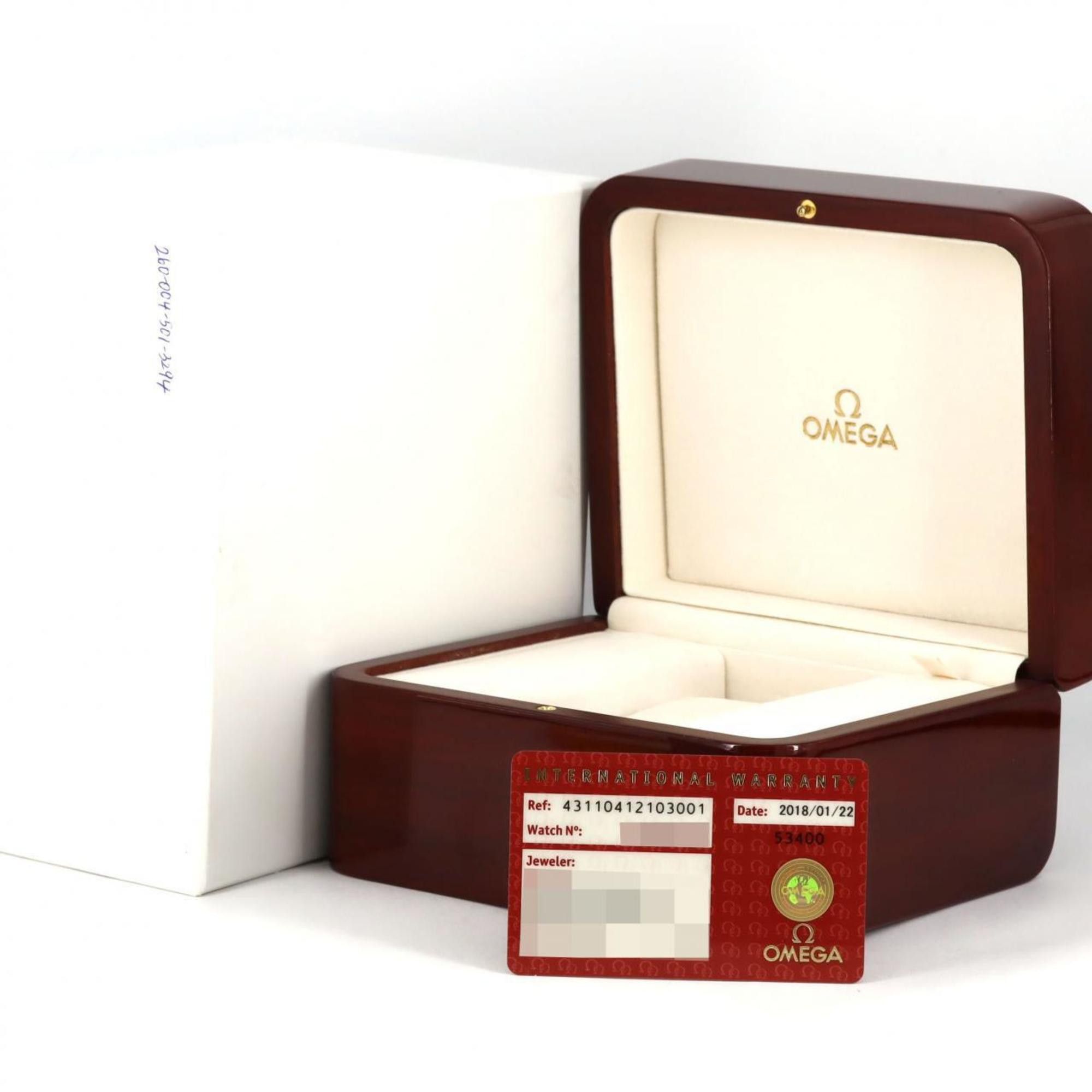 Omega Omega De Ville Co-Axial 431.10.41.21.03.001 SS Wristwatch Automatic Size ONE SIZE - 8 Thumbnail