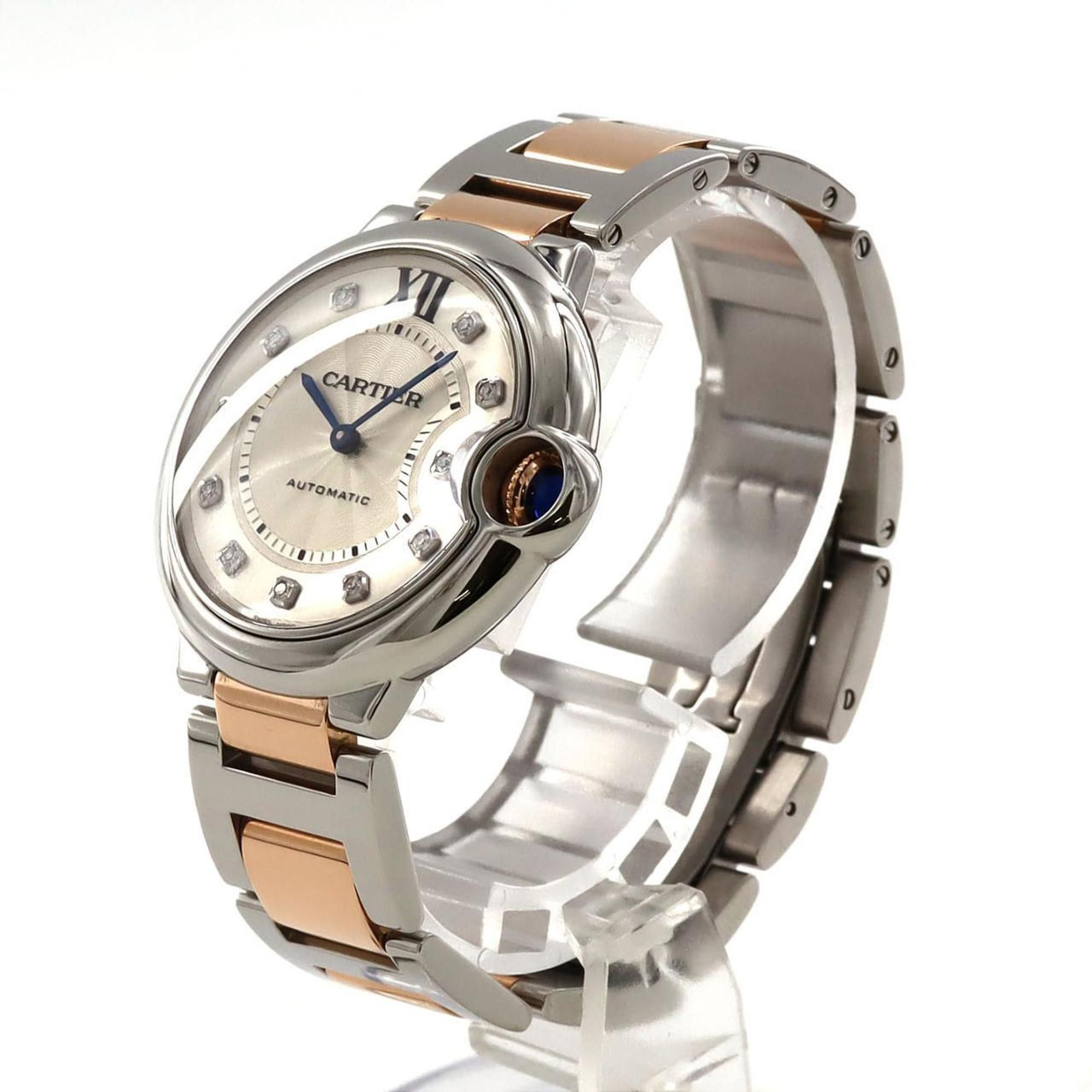 Cartier Cartier Ballon Bleu PG combination 11P WE902031 SSxPG watch automatic winding Size ONE SIZE - 2 Thumbnail